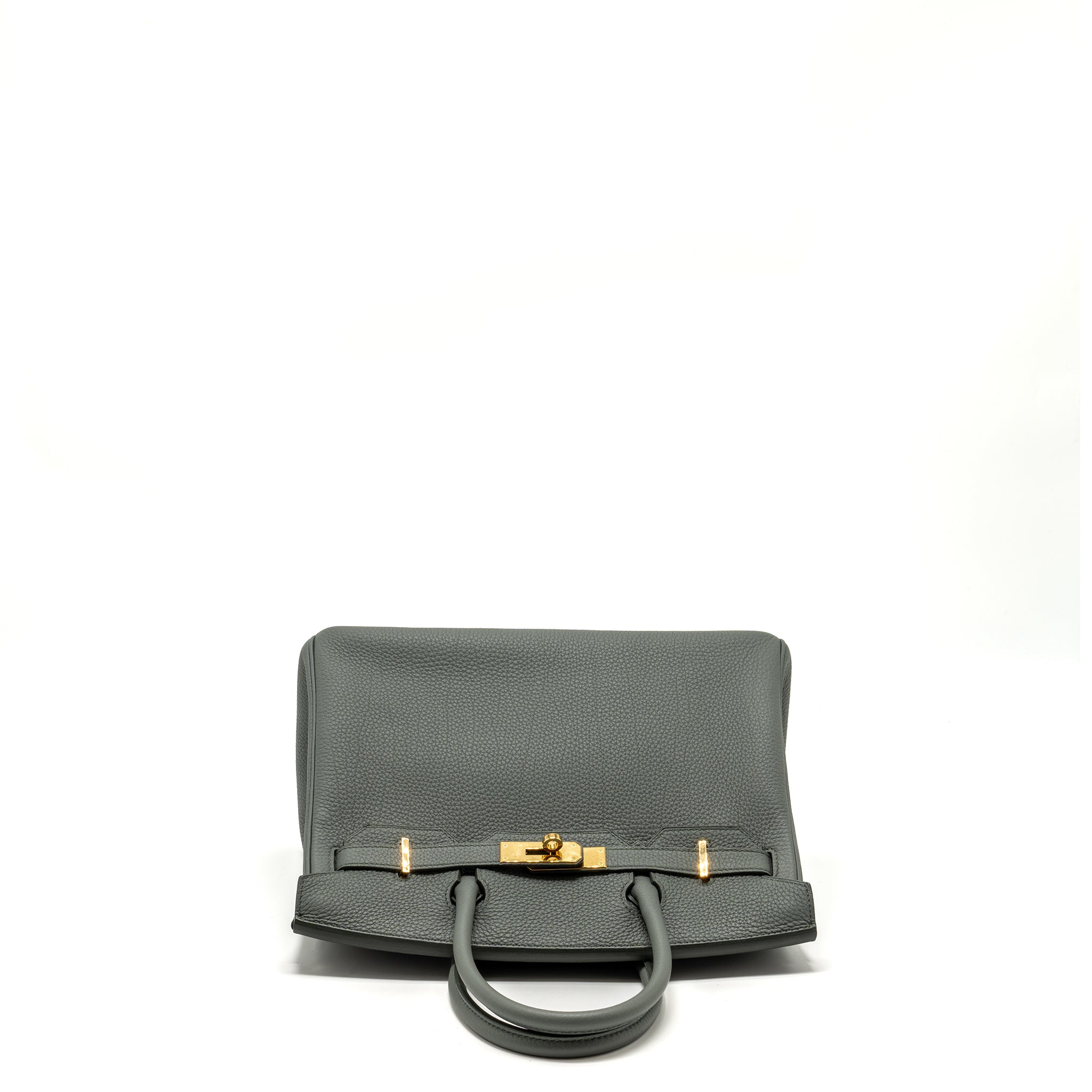 HERMES BIRKIN 30 TOGO VERT AMANDE GHW