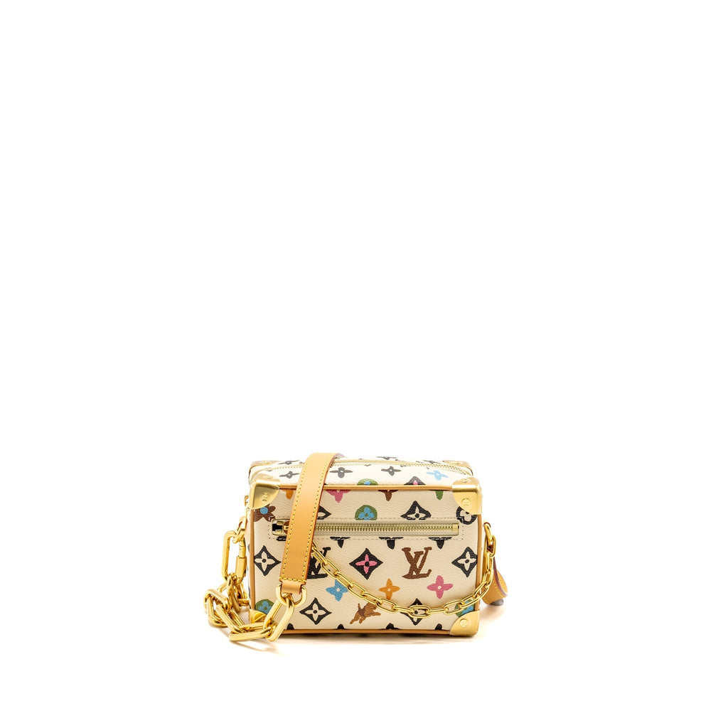 MINI SOFT TRUNK MONOGRAM CRAGGY CANVAS GHW