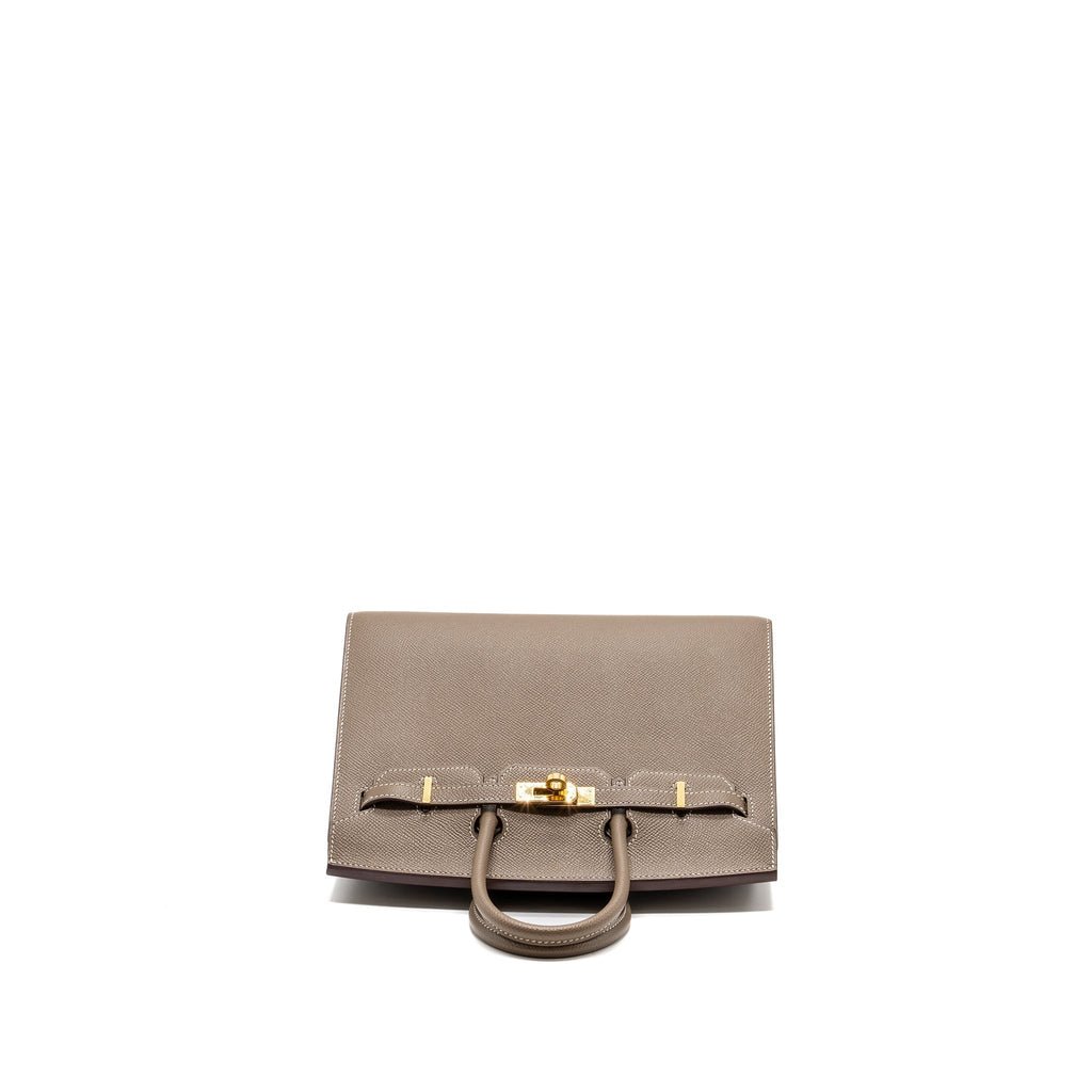 HERMES BIRKIN 25 EPSOM ETOUPE GHW