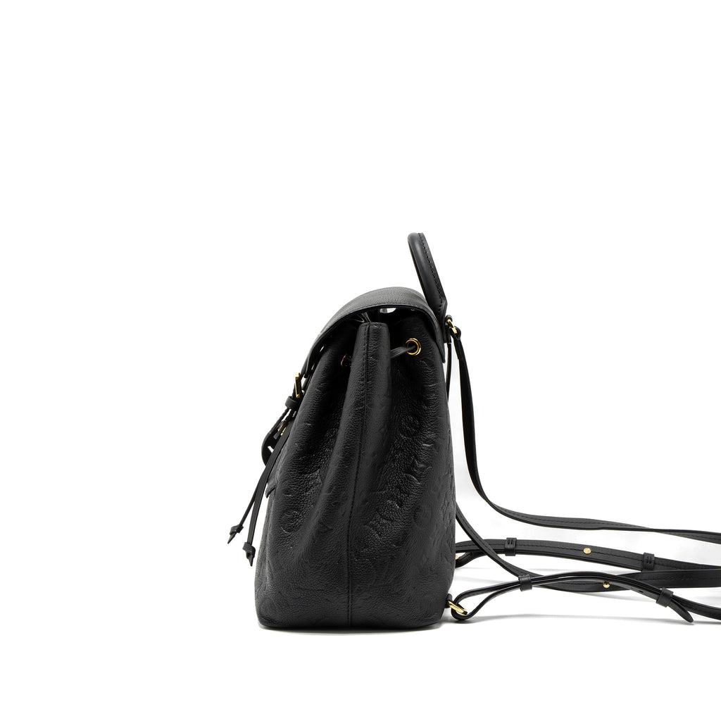 MONTSOURIS BACKPACK MONOGRAM EMPREINTE BLACK GHW (NEW VERSION)