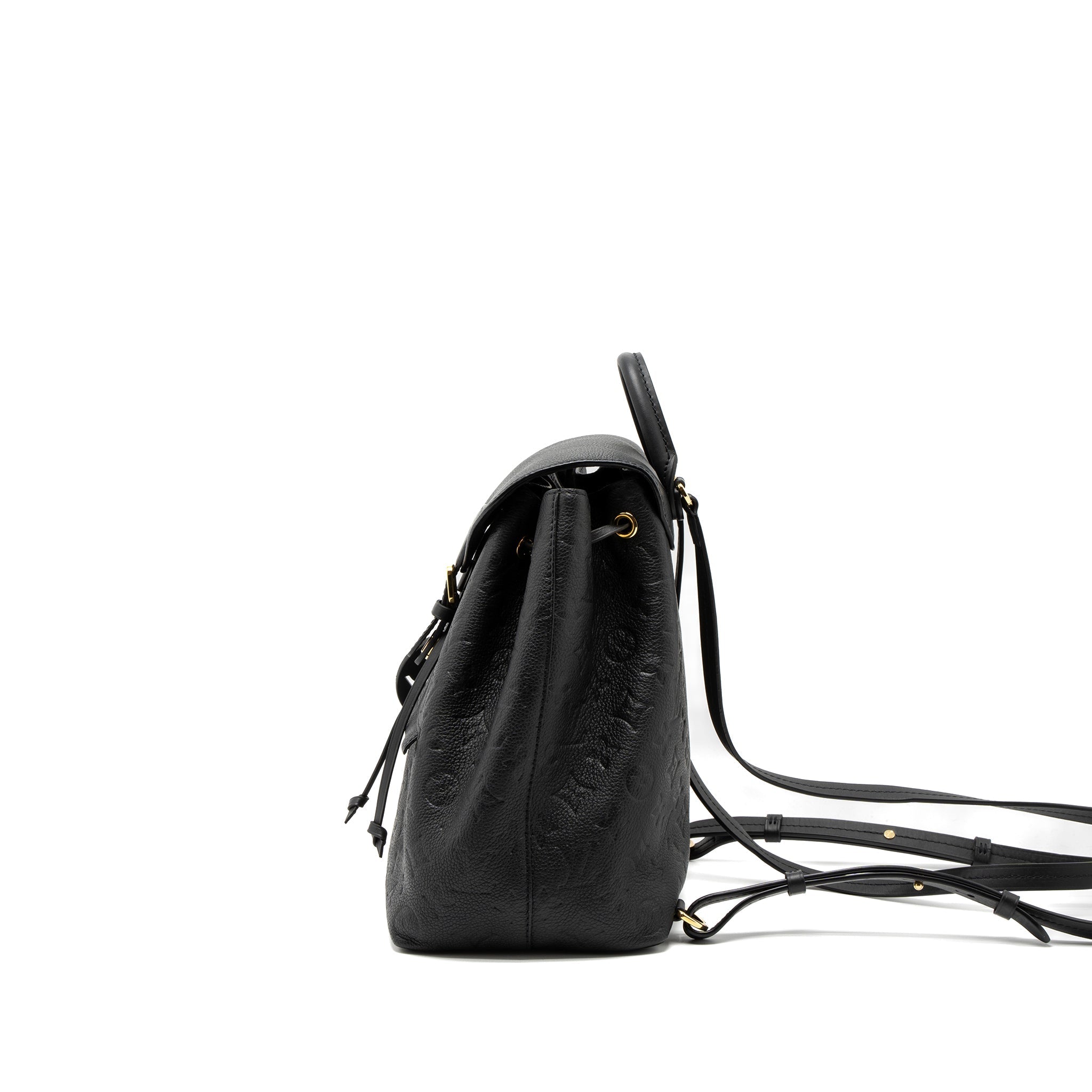 MONTSOURIS BACKPACK MONOGRAM EMPREINTE BLACK GHW (NEW VERSION)