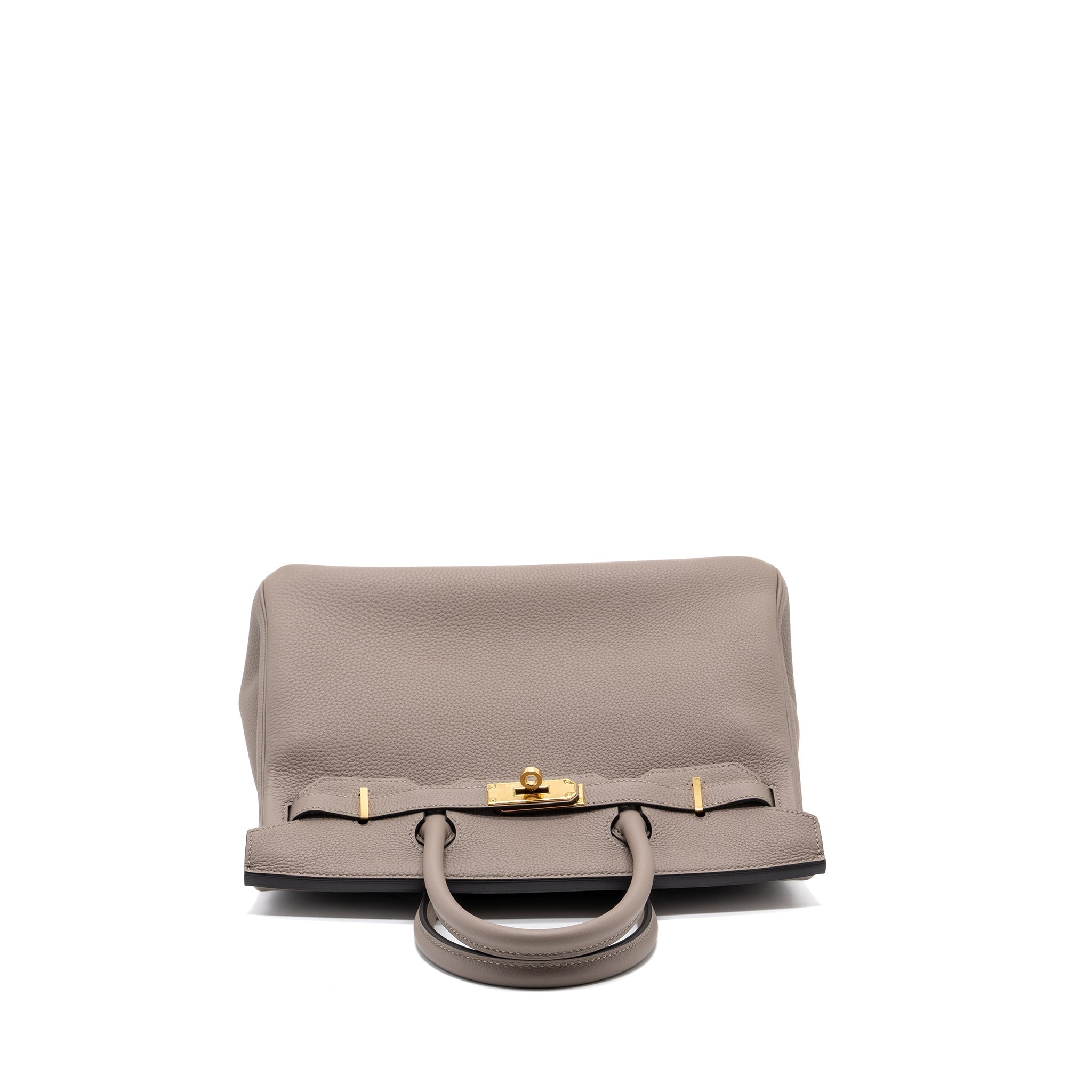 HERMES BIRKIN 30 TOGO GRIS ASPHALT GHW