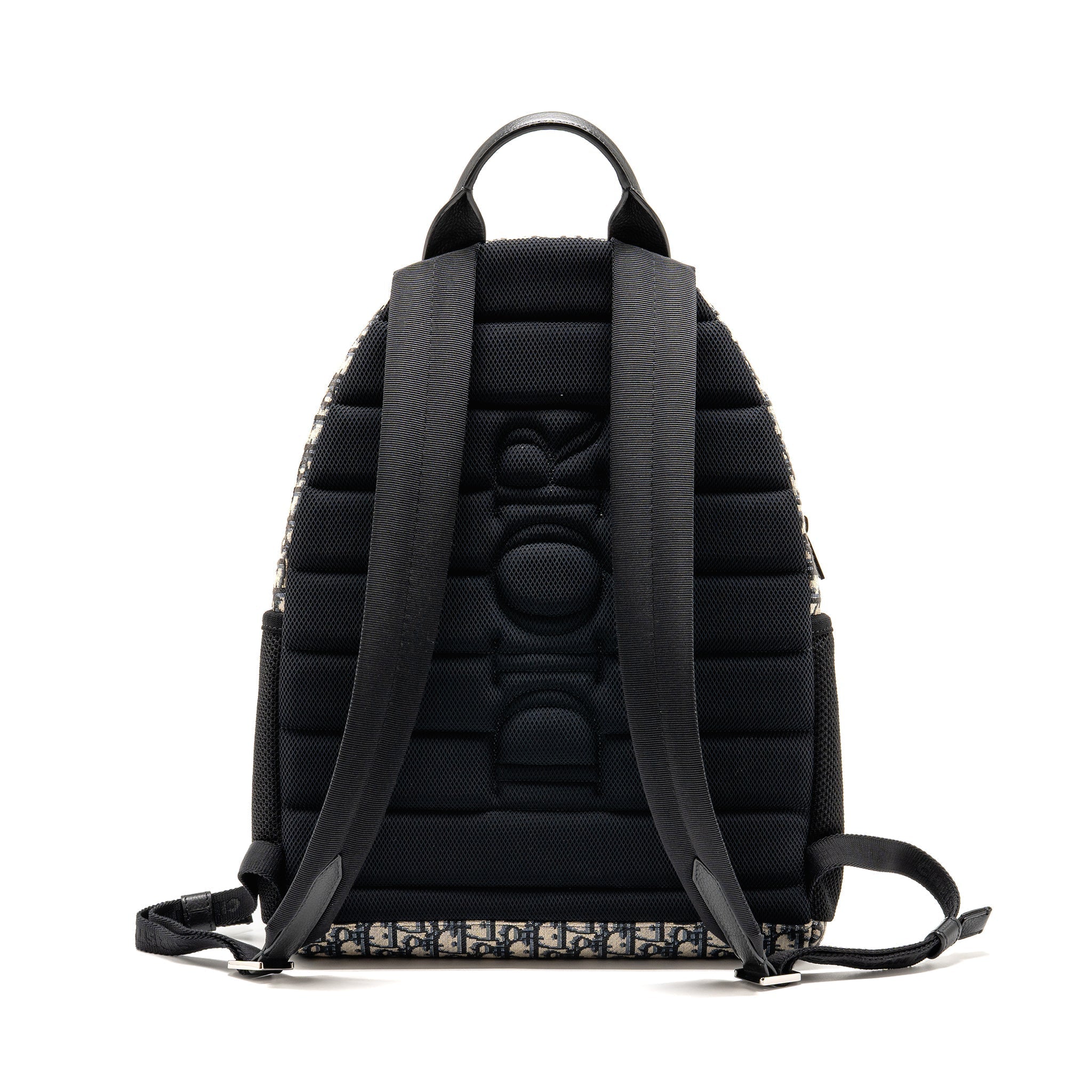 MEN’S BACKPACK DIOR OBLIQUE CANVAS / CALFSKIN BLUE / BLACK SHW