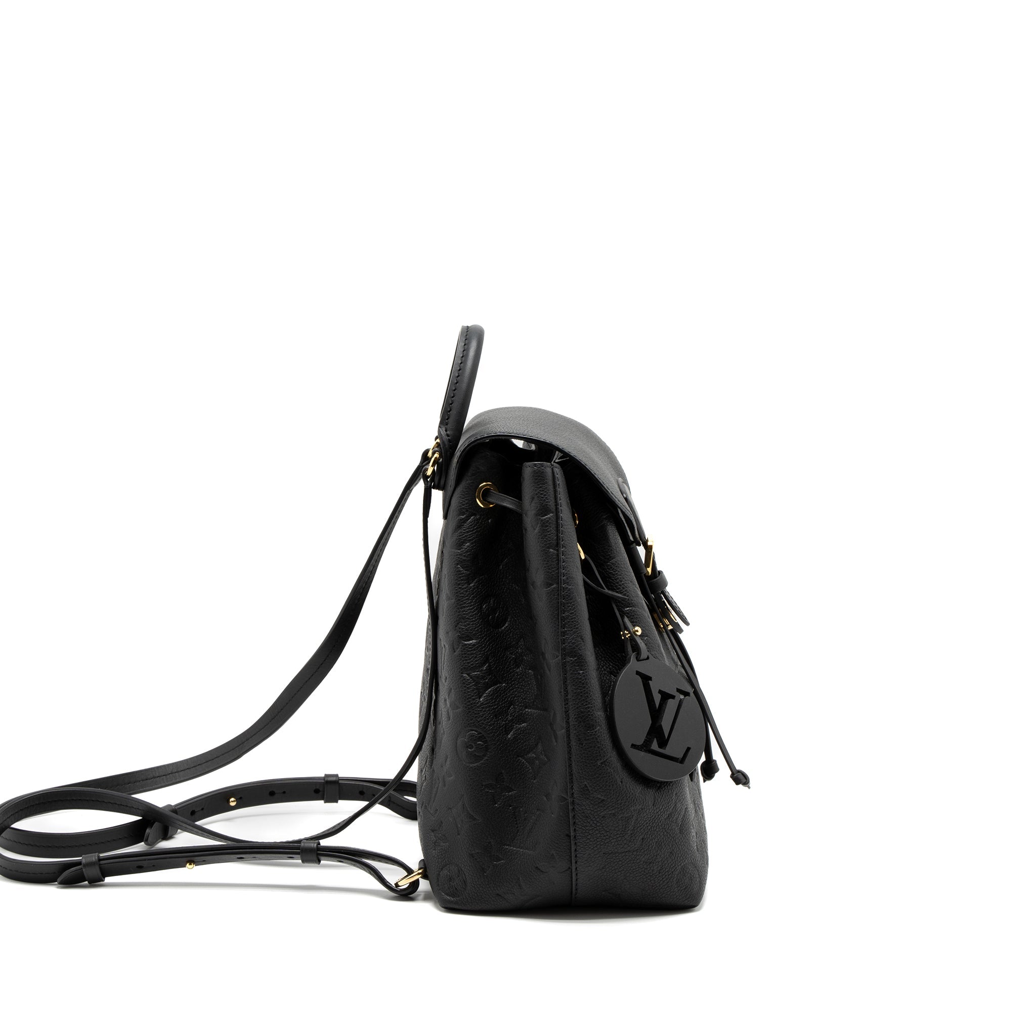 MONTSOURIS BACKPACK MONOGRAM EMPREINTE BLACK GHW (NEW VERSION)