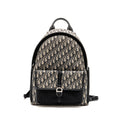 MEN’S BACKPACK DIOR OBLIQUE CANVAS / CALFSKIN BLUE / BLACK SHW