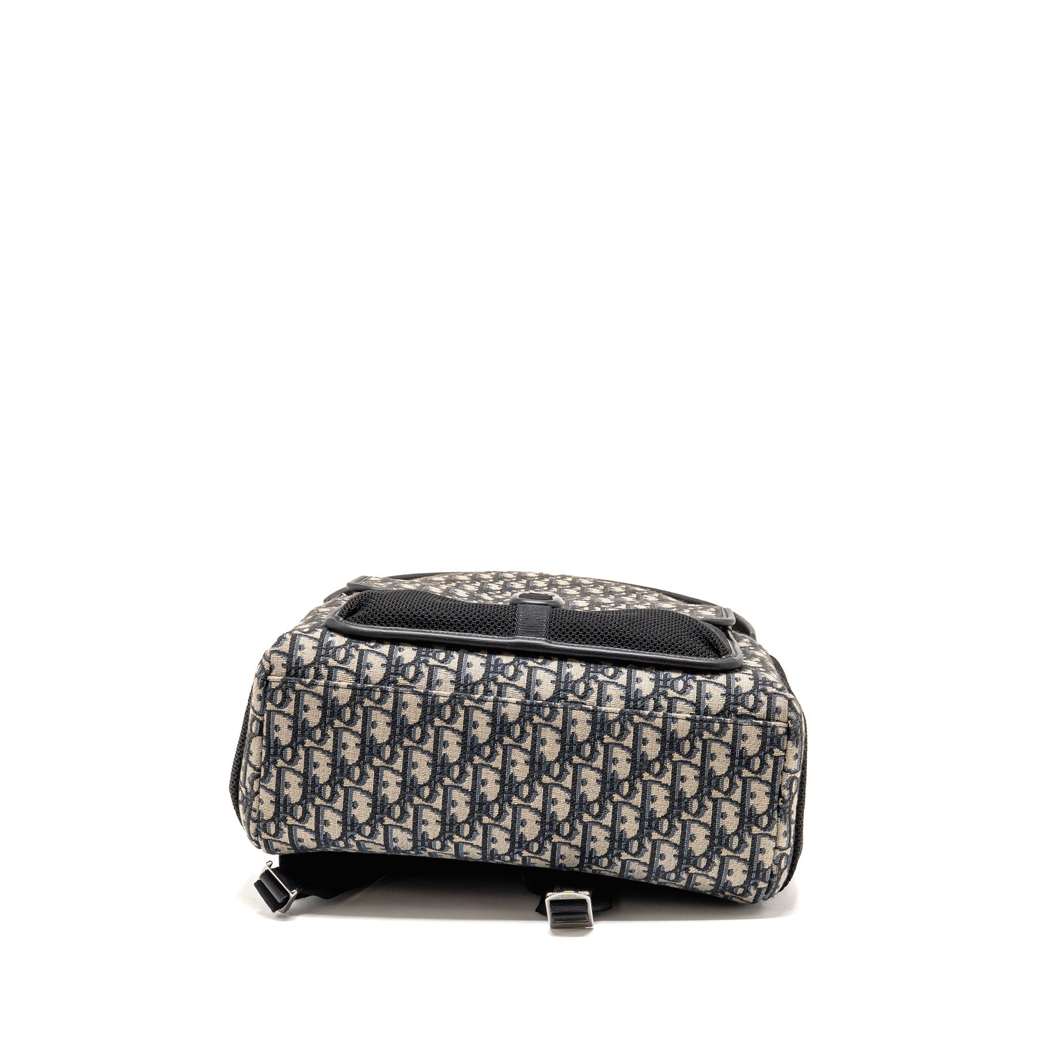 MEN’S BACKPACK DIOR OBLIQUE CANVAS / CALFSKIN BLUE / BLACK SHW