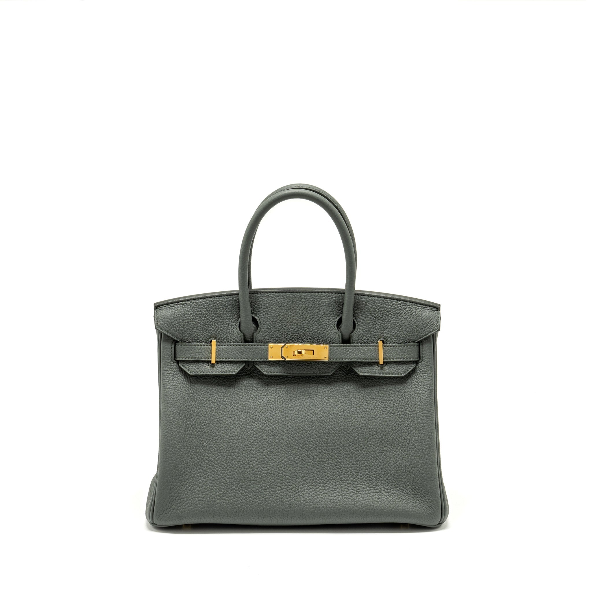 HERMES BIRKIN 30 TOGO VERT AMANDE GHW