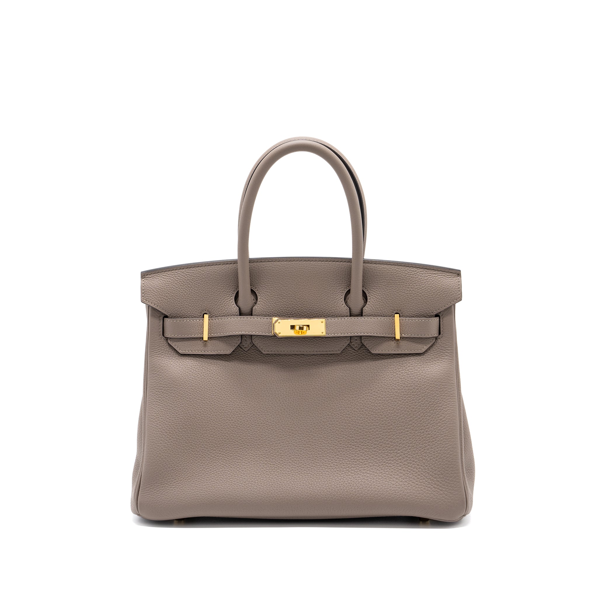 HERMES BIRKIN 30 TOGO GRIS ASPHALT GHW