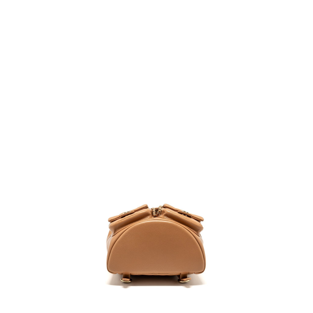 TRIPLE PACK BACKPACK CAVIAR CARAMEL LGHW (MICROCHIP)