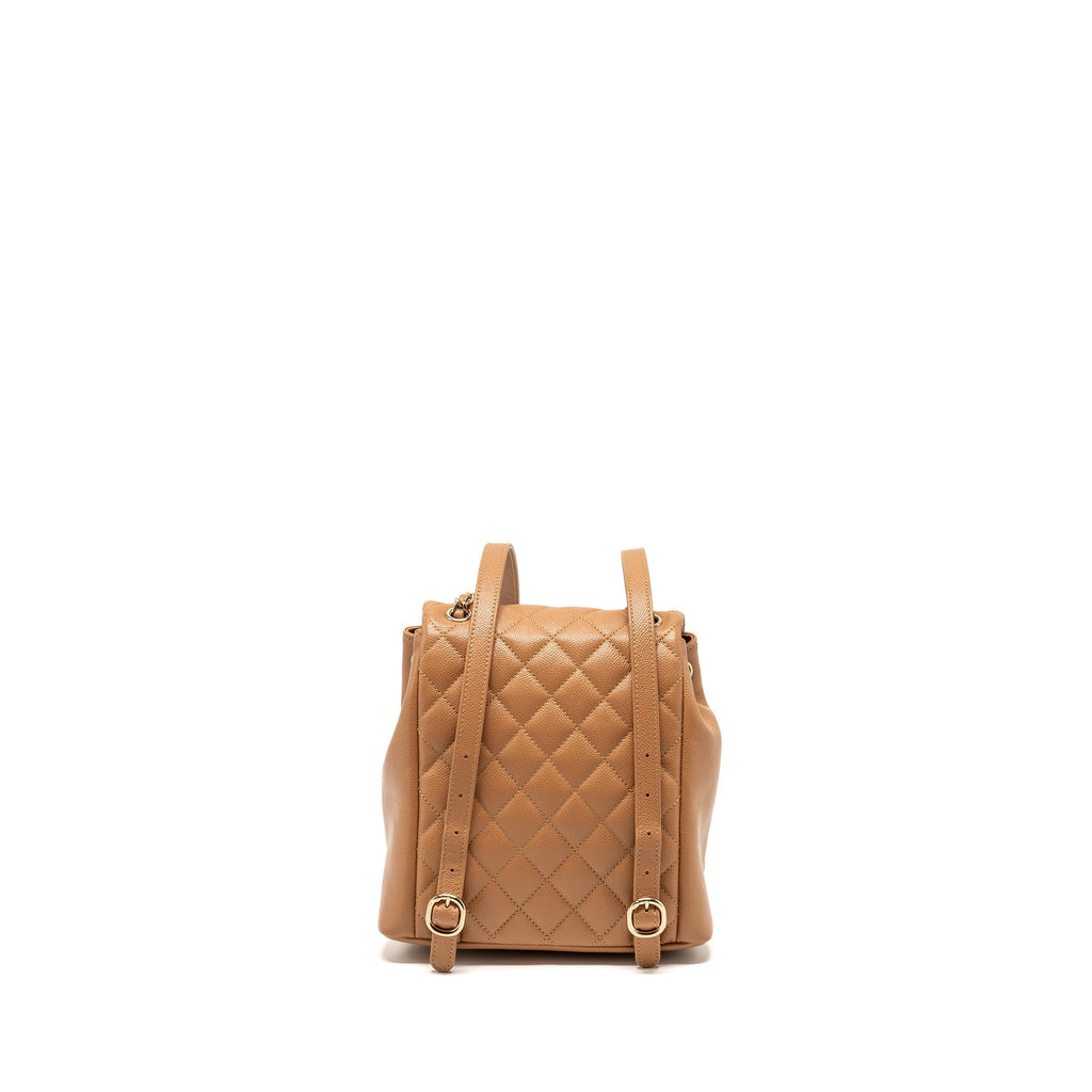 TRIPLE PACK BACKPACK CAVIAR CARAMEL LGHW (MICROCHIP)