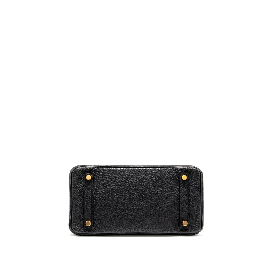 HERMES BIRKIN 25 TOGO BLACK GHW