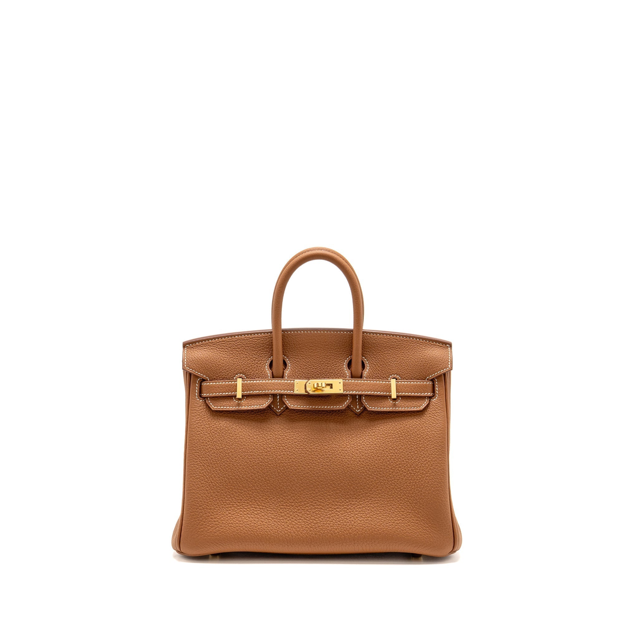 HERMES BIRKIN 25 TOGO GOLD GHW