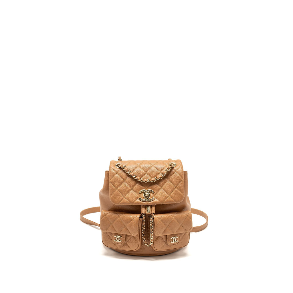 TRIPLE PACK BACKPACK CAVIAR CARAMEL LGHW (MICROCHIP)