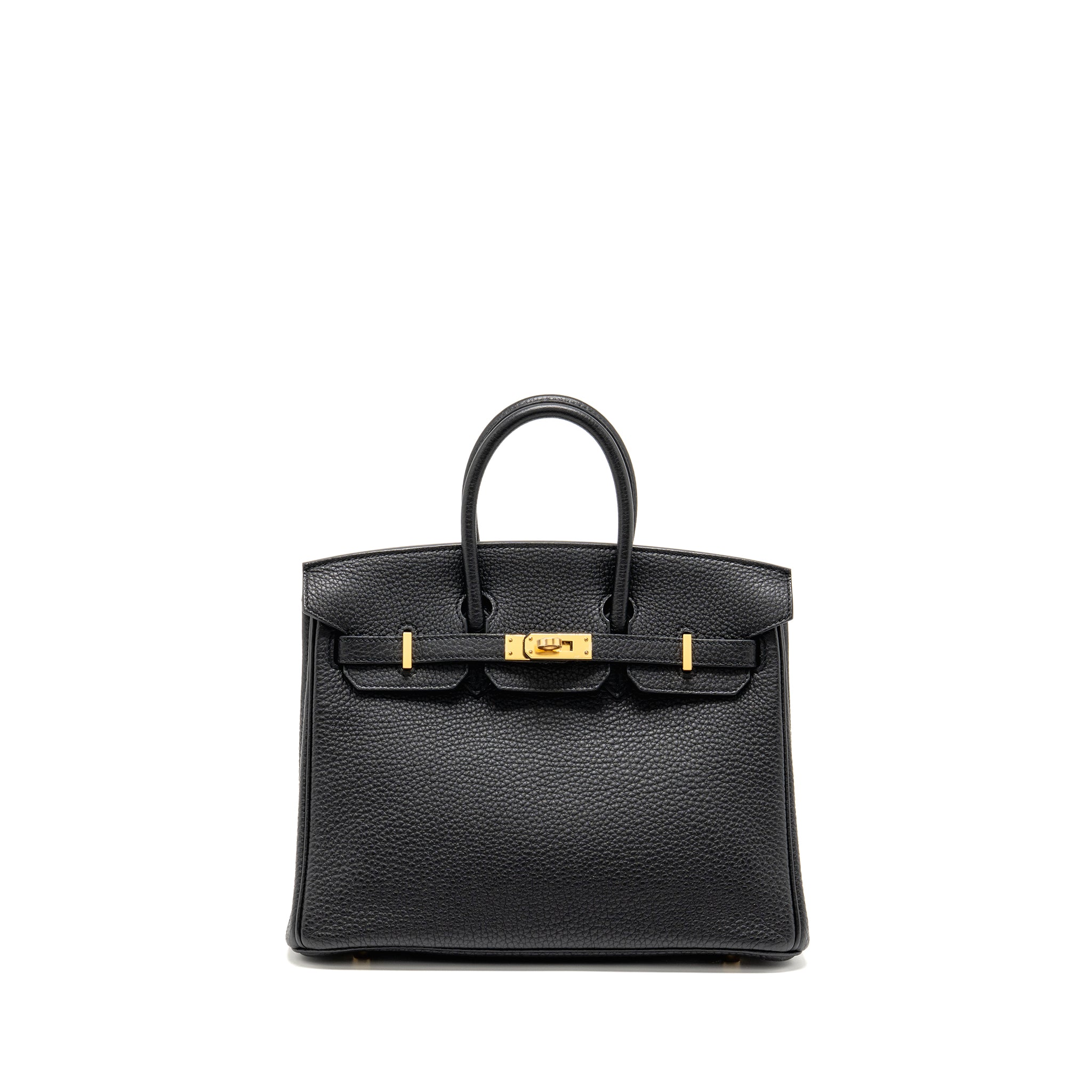 HERMES BIRKIN 25 TOGO BLACK GHW
