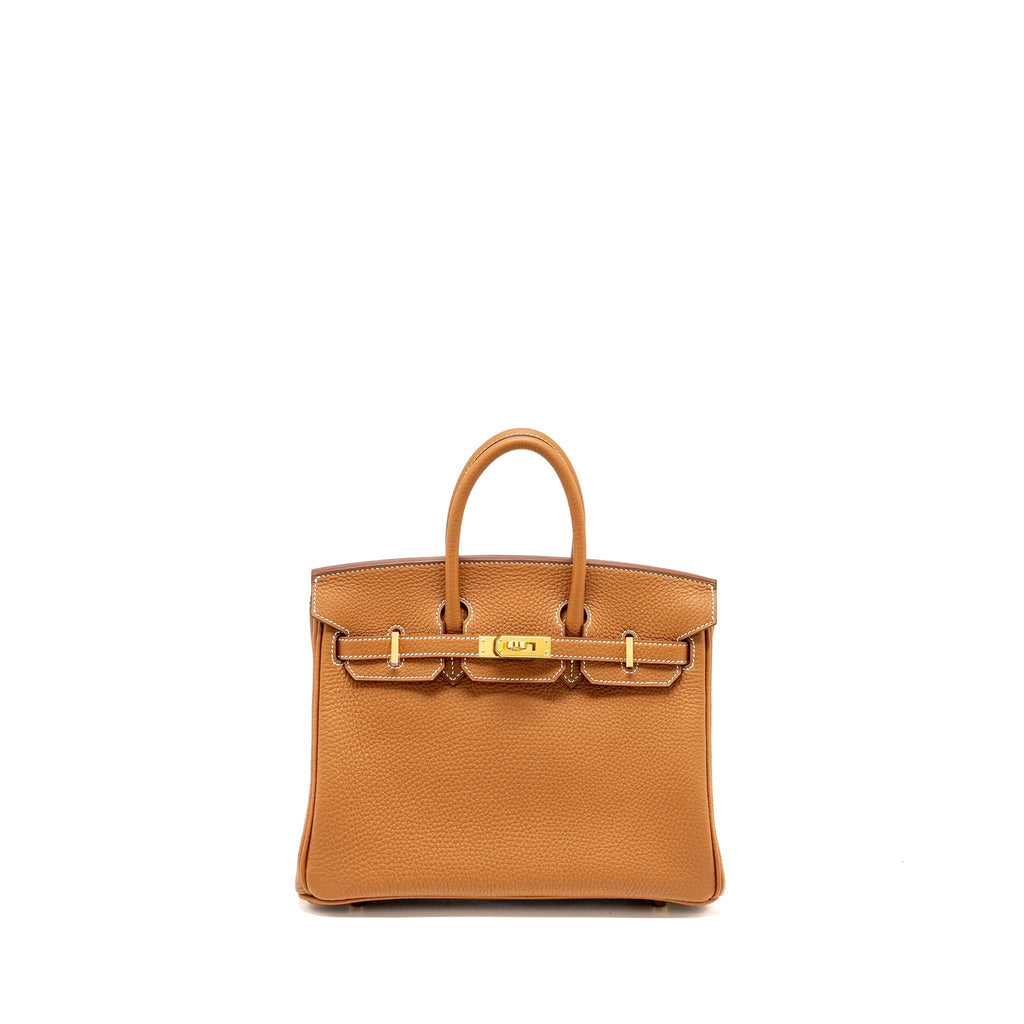 HERMES BIRKIN 25 TOGO GOLD GHW