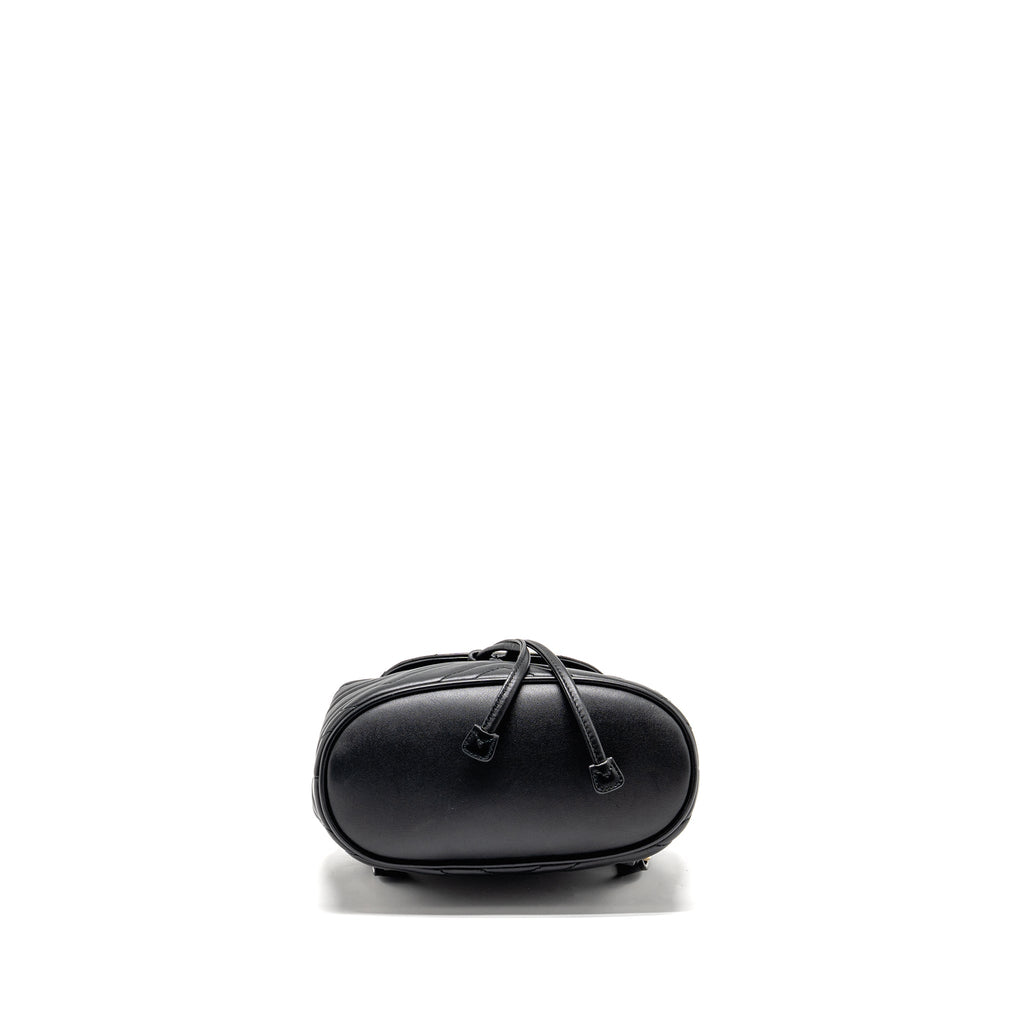 GG MARMONT BACKPACK CALFSKIN BLACK GHW