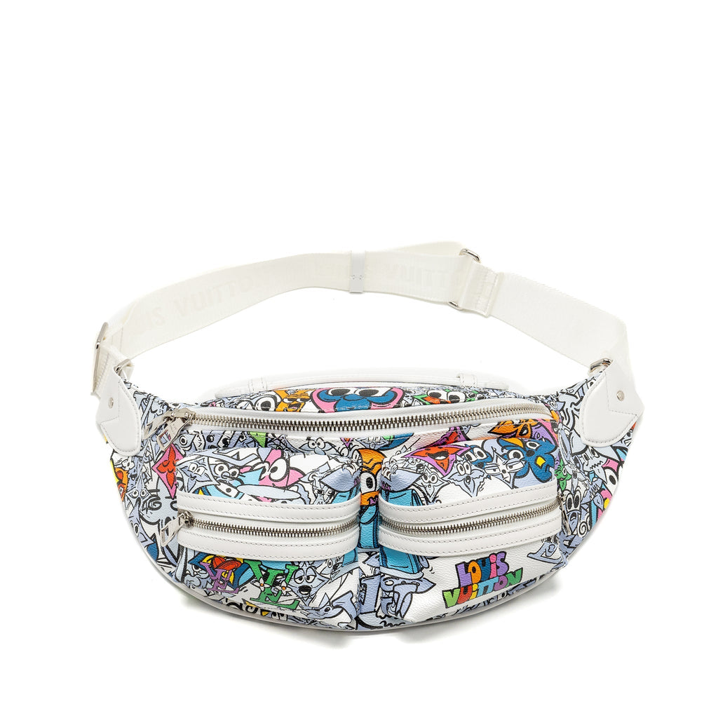 MONOGRAM COMICS MULTIPOCKET BUMBAG CANVAS MULTICOLOUR SHW
