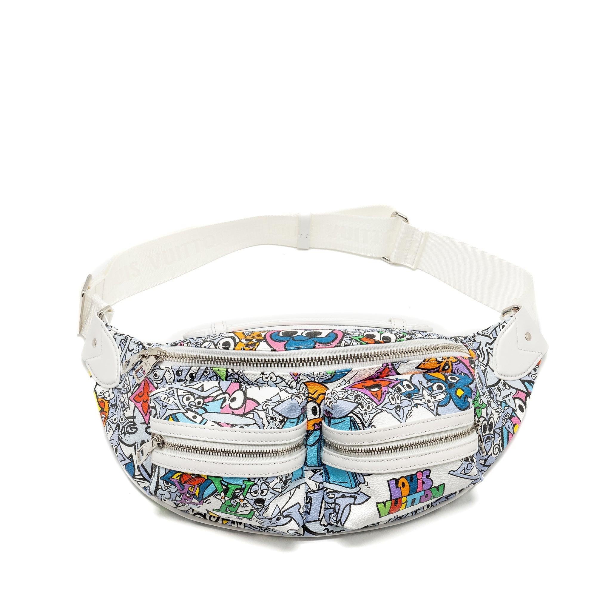 MONOGRAM COMICS MULTIPOCKET BUMBAG CANVAS MULTICOLOUR SHW