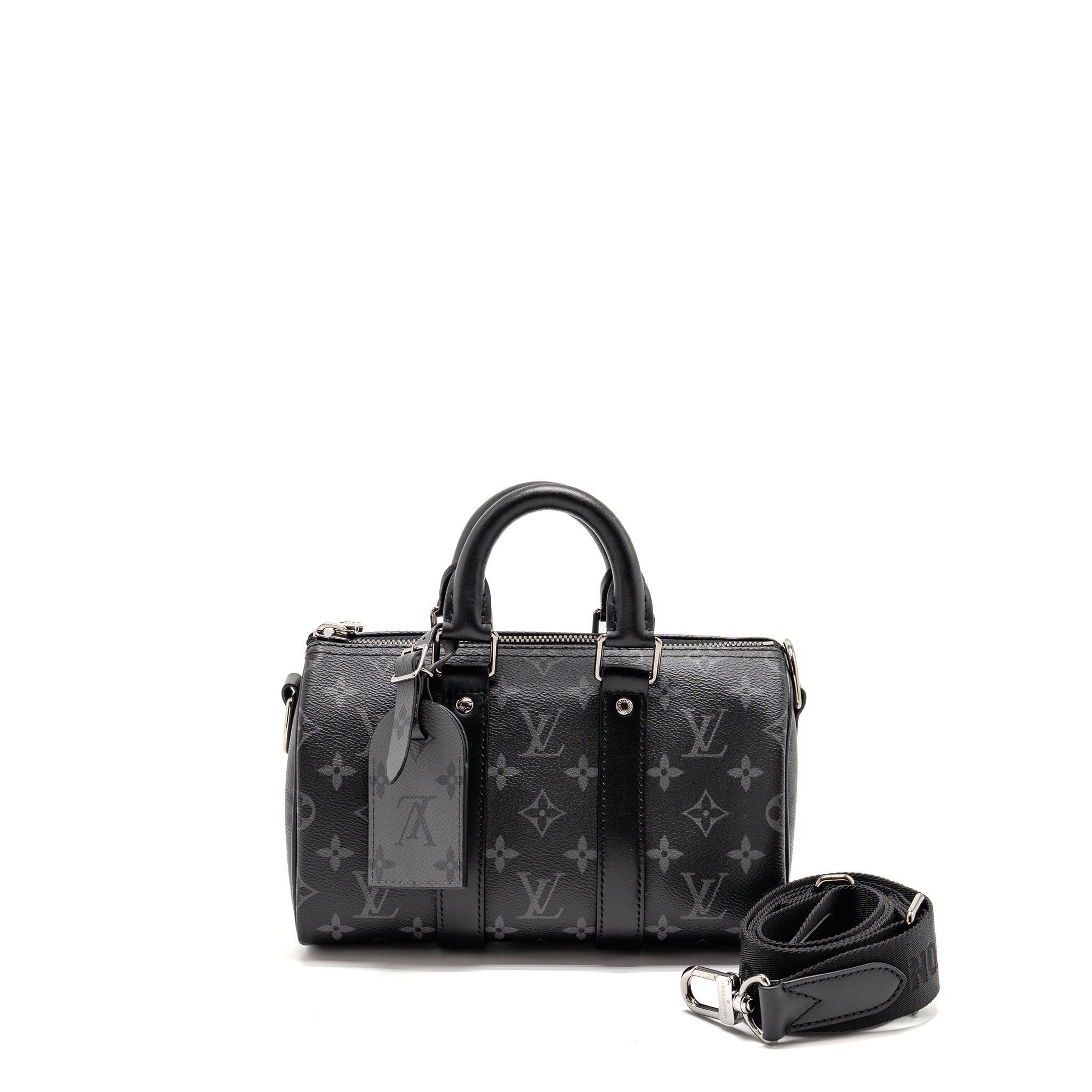 KEEPALL BANDOULIERE 25 MONOGRAM ECLIPSE SHW