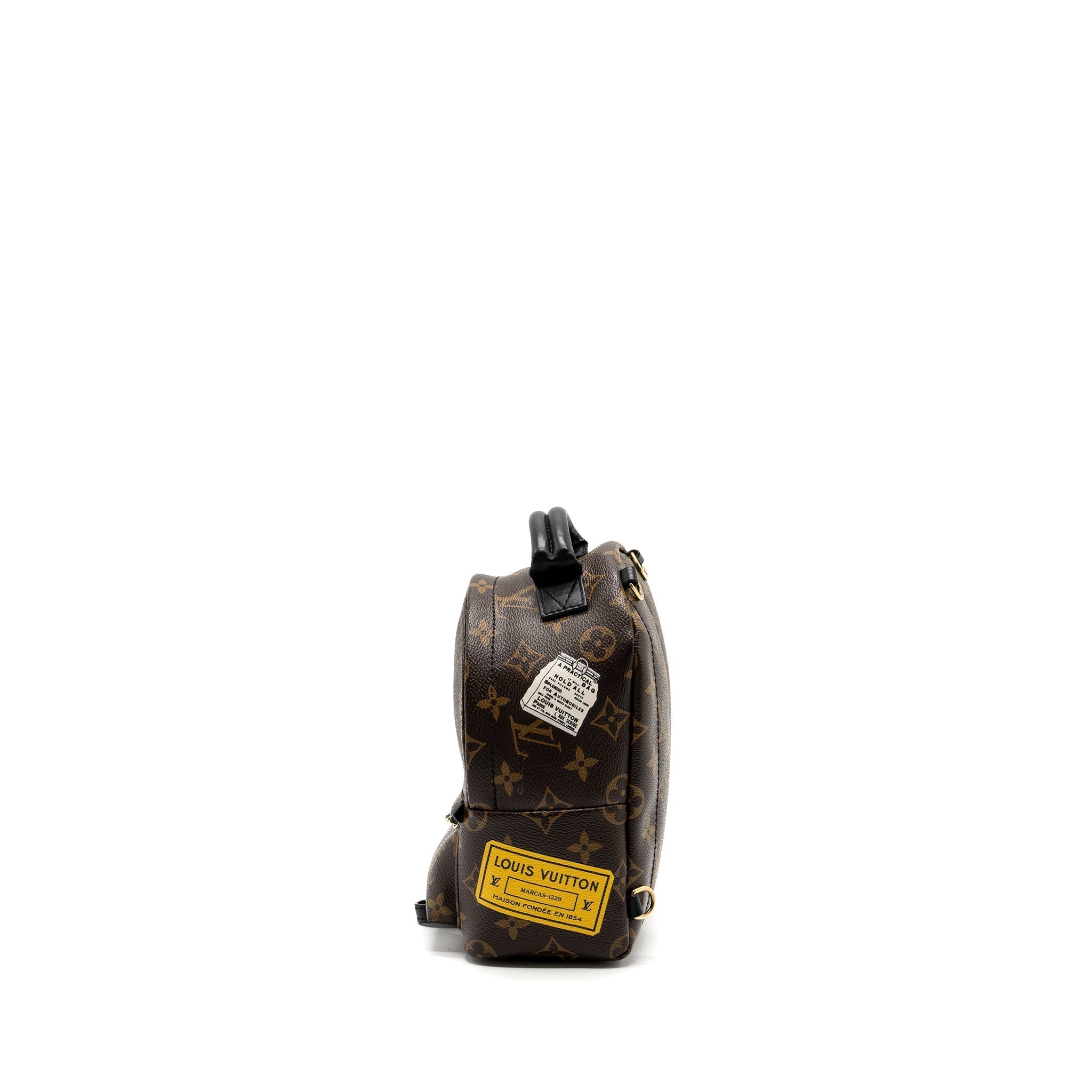MINI PALM SPRING BACKPACK LIMITED EDITION MONOGRAM CANVAS/MULTICOLOUR GHW