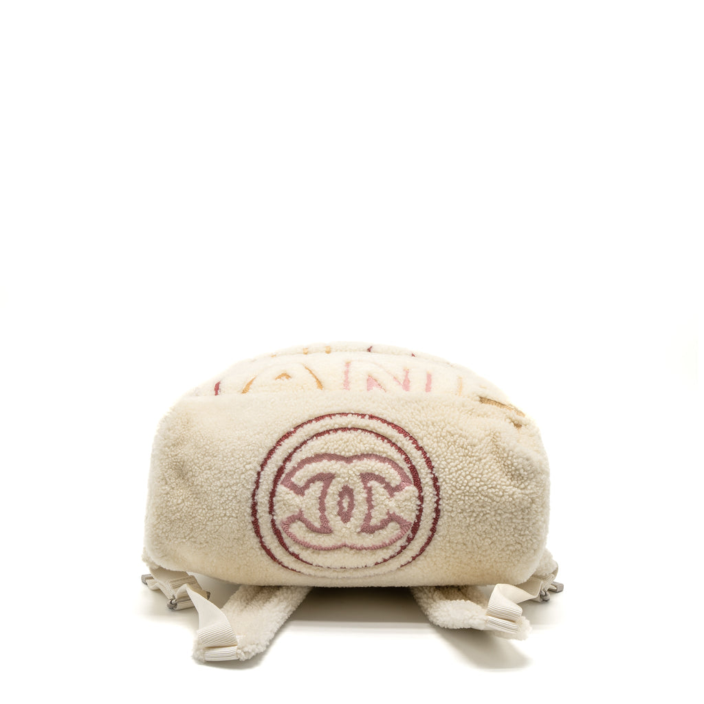 19B BACKPACK SHEARLING WHITE/MULTICOLOUR SHW