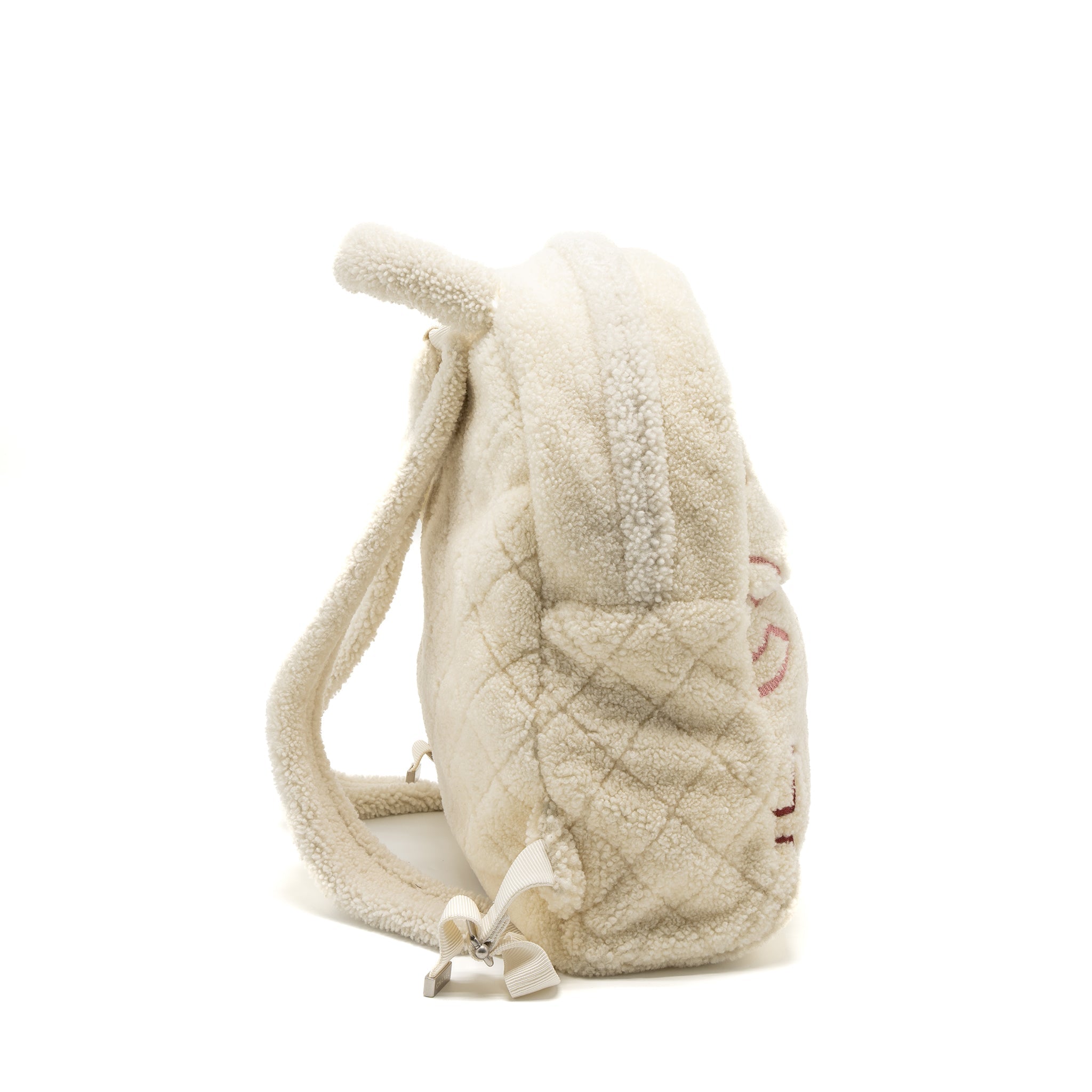19B BACKPACK SHEARLING WHITE/MULTICOLOUR SHW
