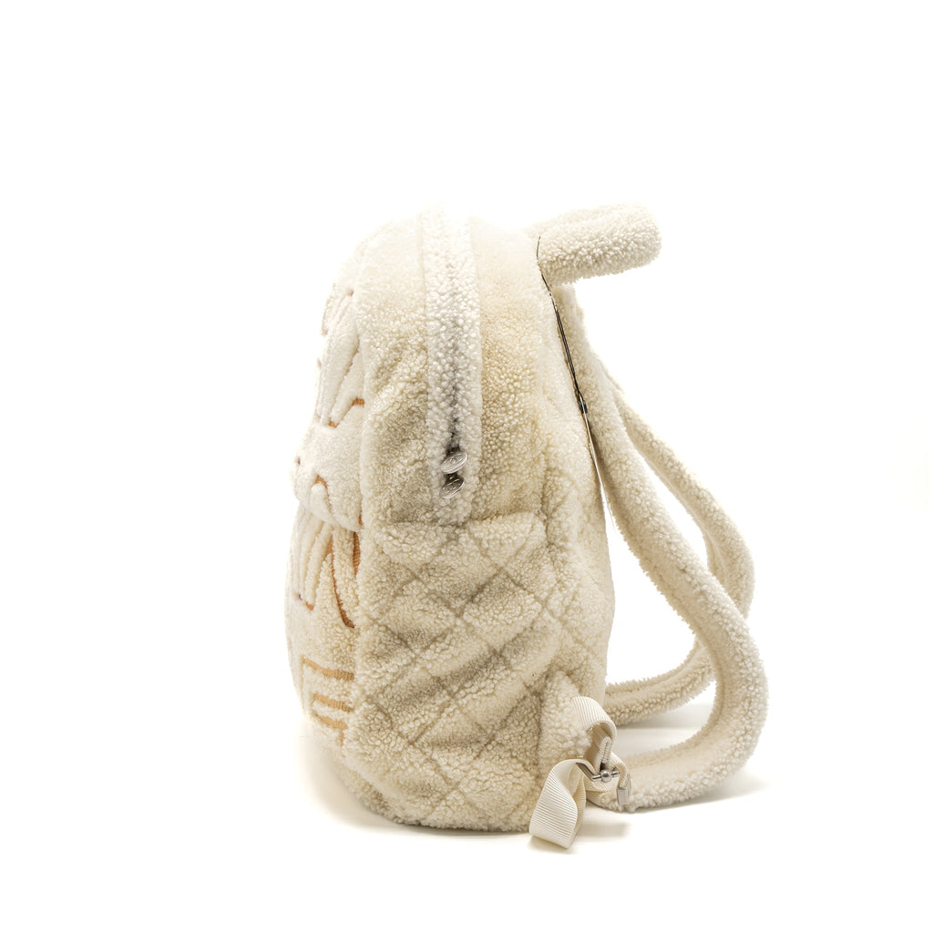 19B BACKPACK SHEARLING WHITE/MULTICOLOUR SHW