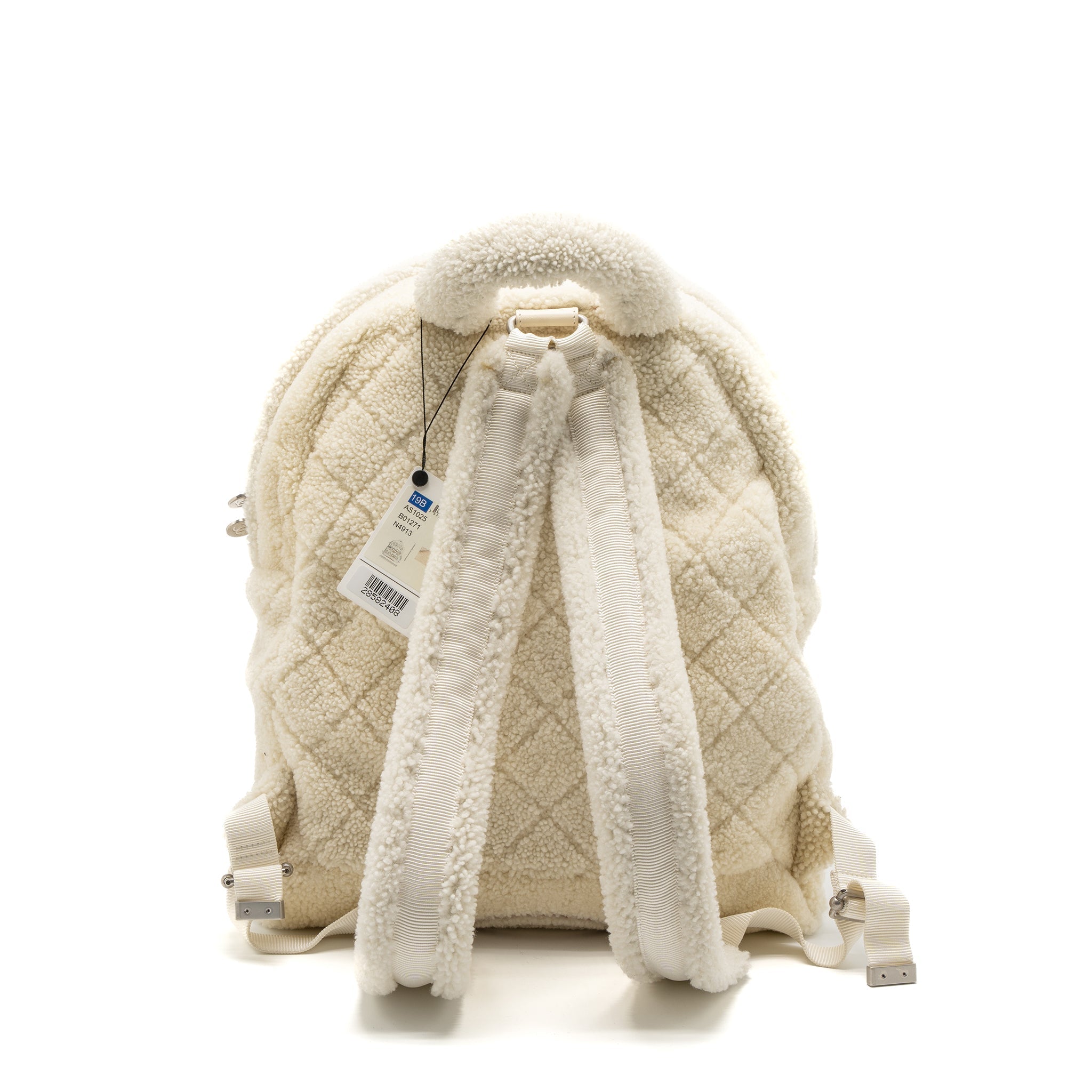 19B BACKPACK SHEARLING WHITE/MULTICOLOUR SHW