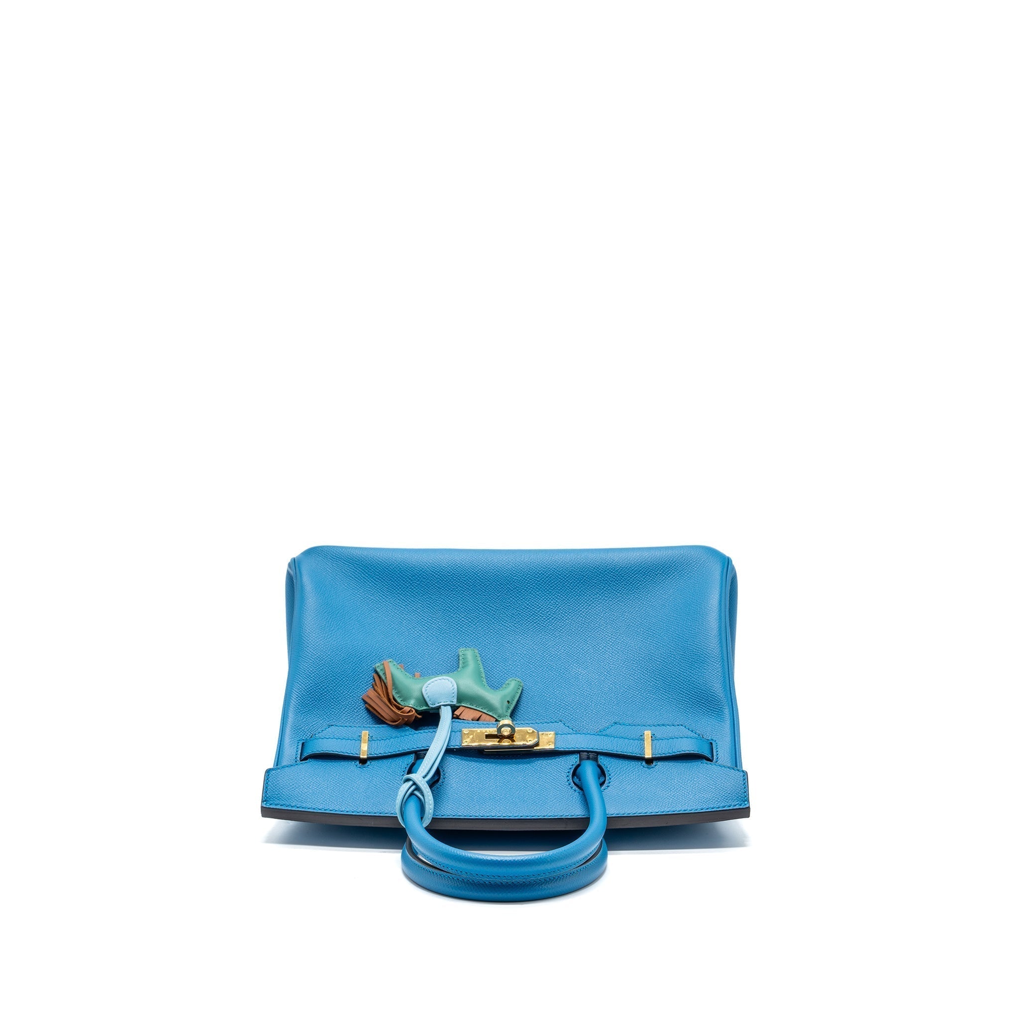 HERMES BIRKIN 30 EPSOM BLUE GHW