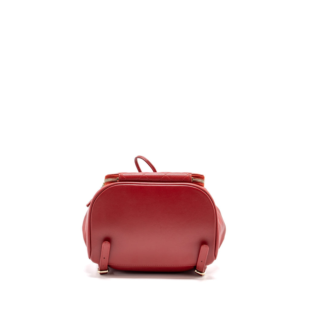AFFINITY BACKPACK CAVIAR RED GHW