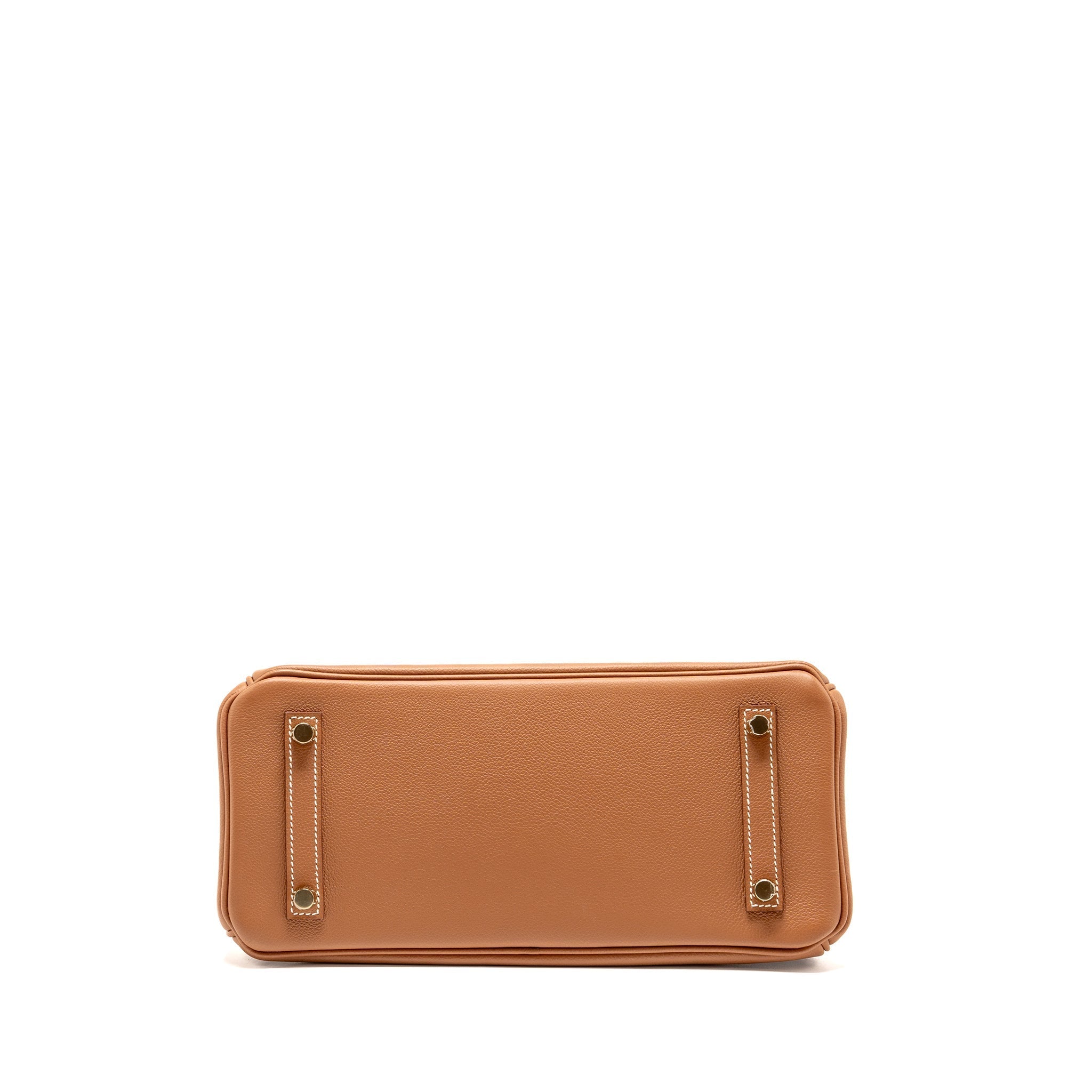 HERMES SHOULDER BIRKIN EVERCOLOR GOLD GHW