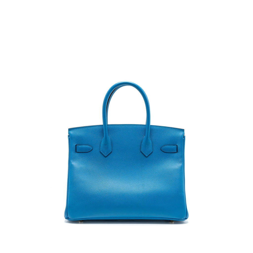 HERMES BIRKIN 30 EPSOM BLUE GHW