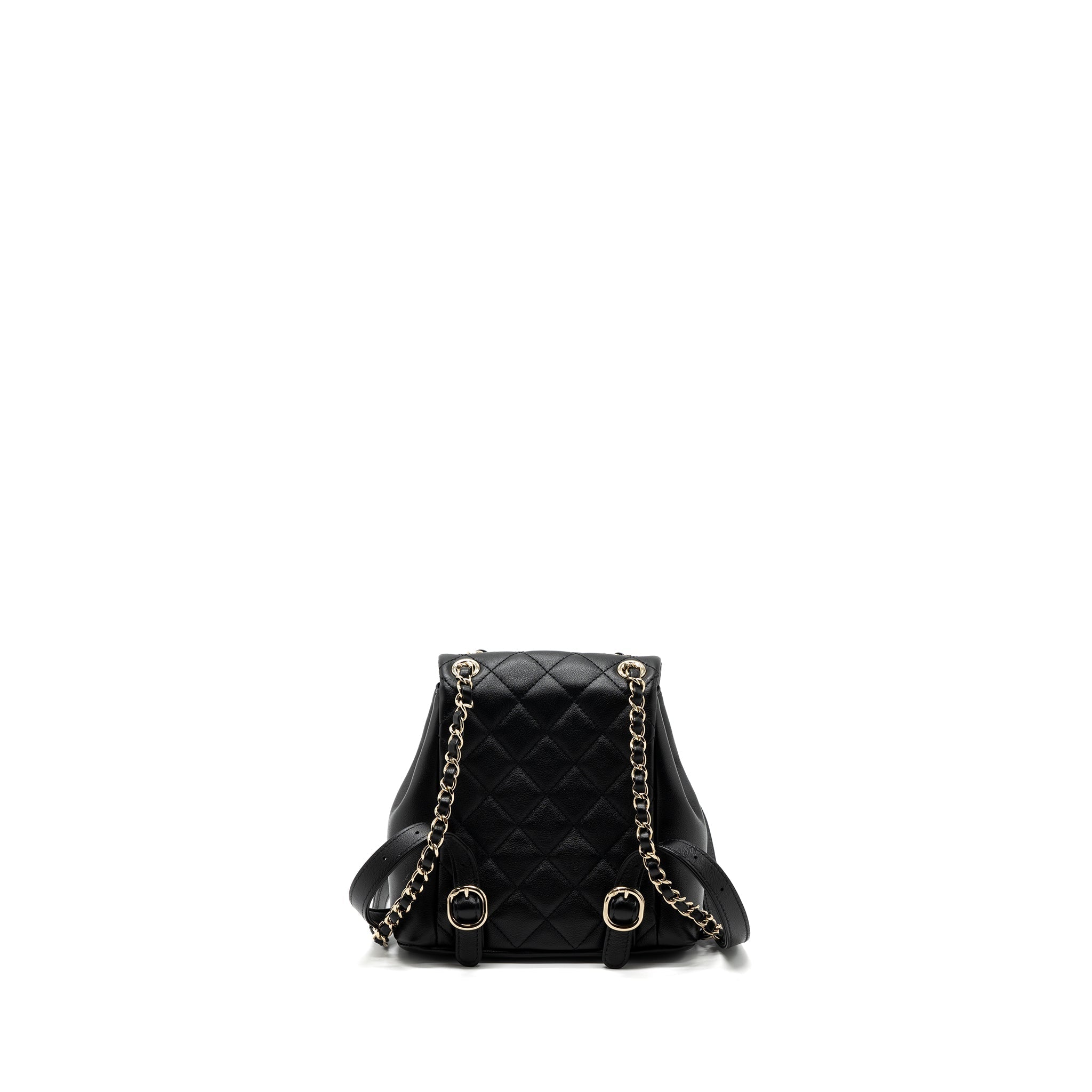 23A MINI TRIPLE PACK BACKPACK CALFSKIN BLACK LGHW (MICROCHIP )