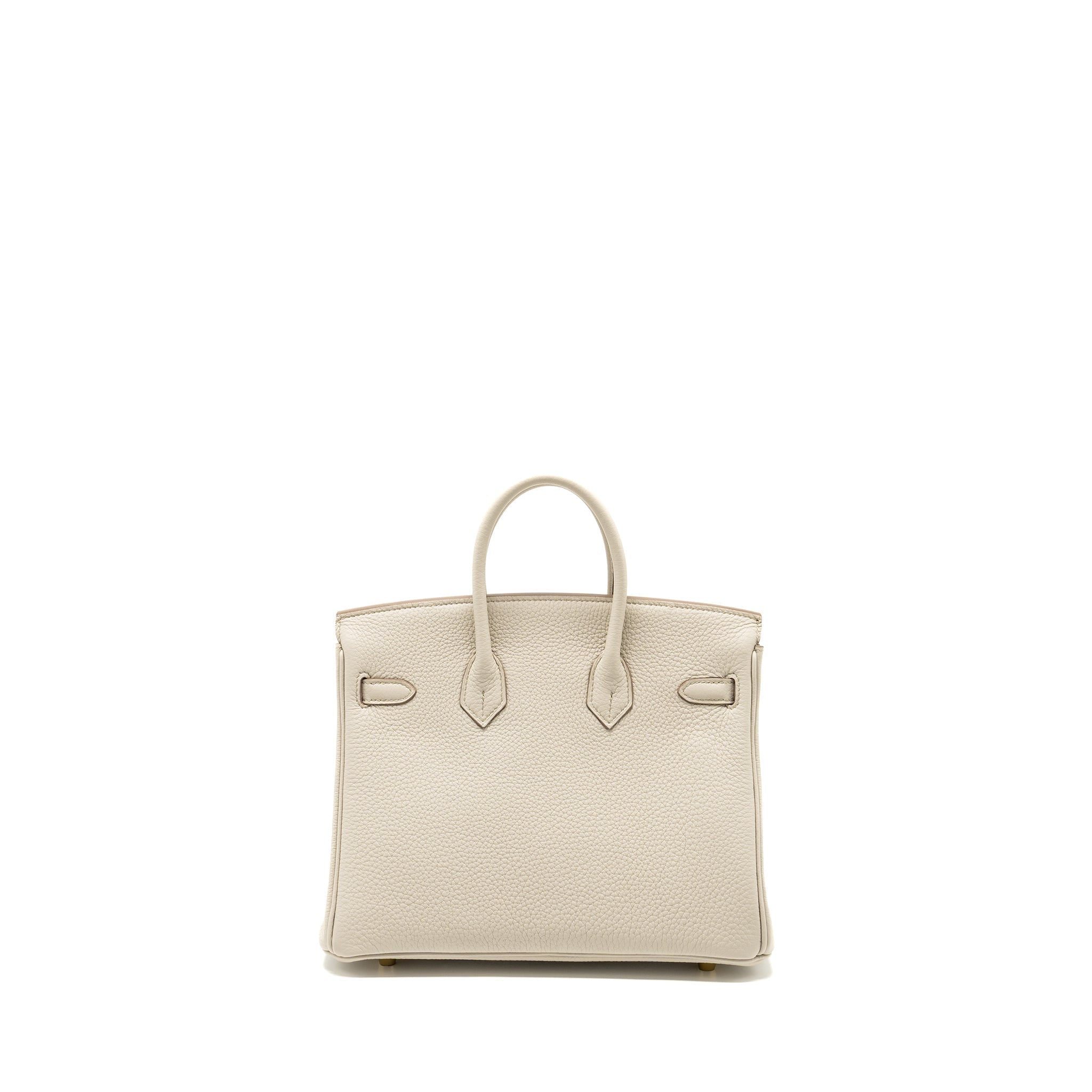 HERMES BIRKIN 25 TOGO BETON GHW