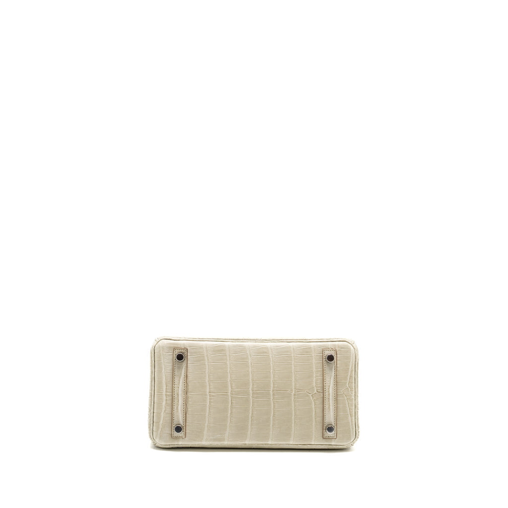 HERMES BIRKIN 25 CROCODILE POROSUS BETON SHW