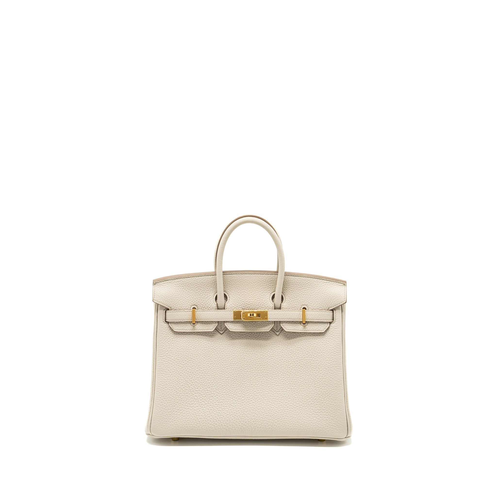 HERMES BIRKIN 25 TOGO BETON GHW