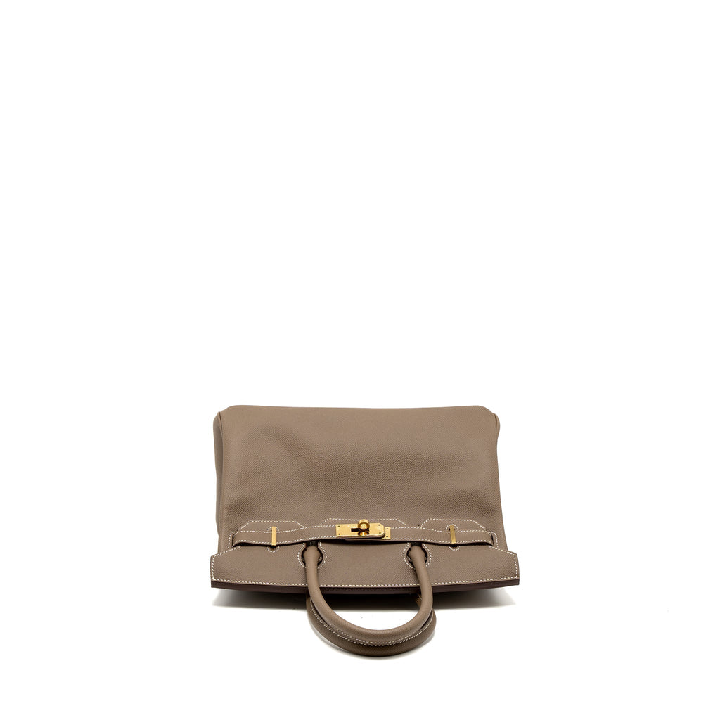 HERMES BIRKIN 30 EPSOM ETOUPE GHW