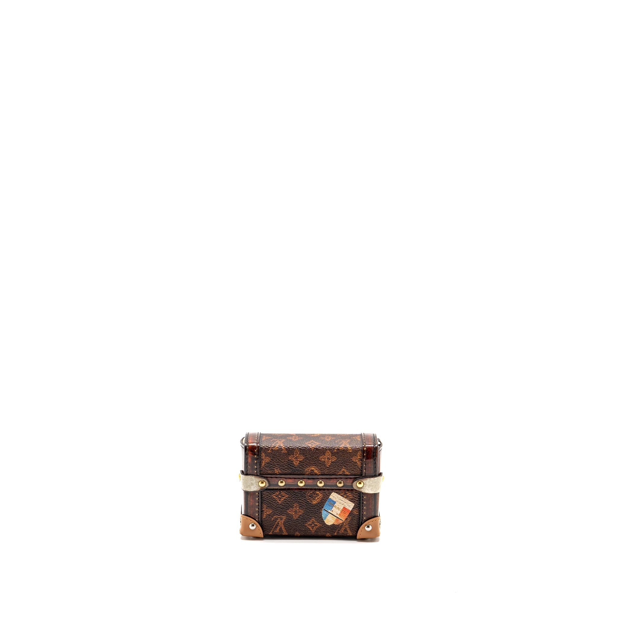 ESSENTIAL TRUNK MINI BAG/BAG CHARM MONOGRAM CANVAS MULTICOLOUR HARDWARE
