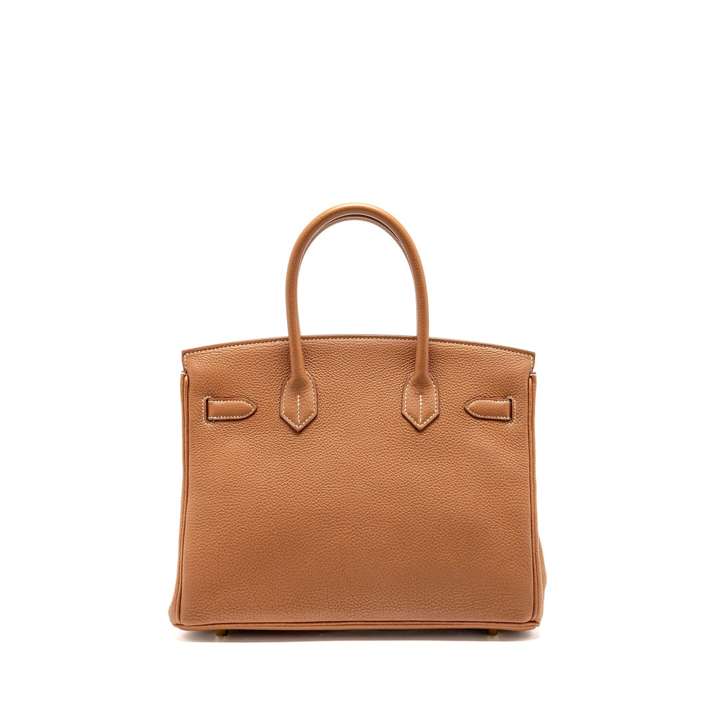 HERMES BIRKIN 30 TOGO GOLD GHW