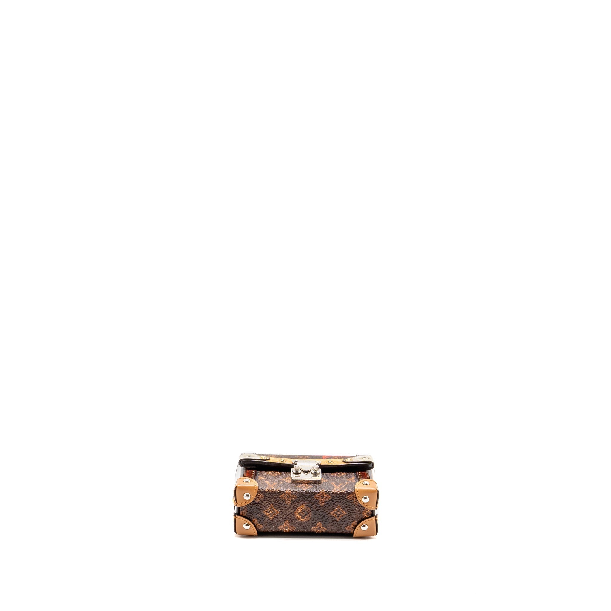 ESSENTIAL TRUNK MINI BAG/BAG CHARM MONOGRAM CANVAS MULTICOLOUR HARDWARE