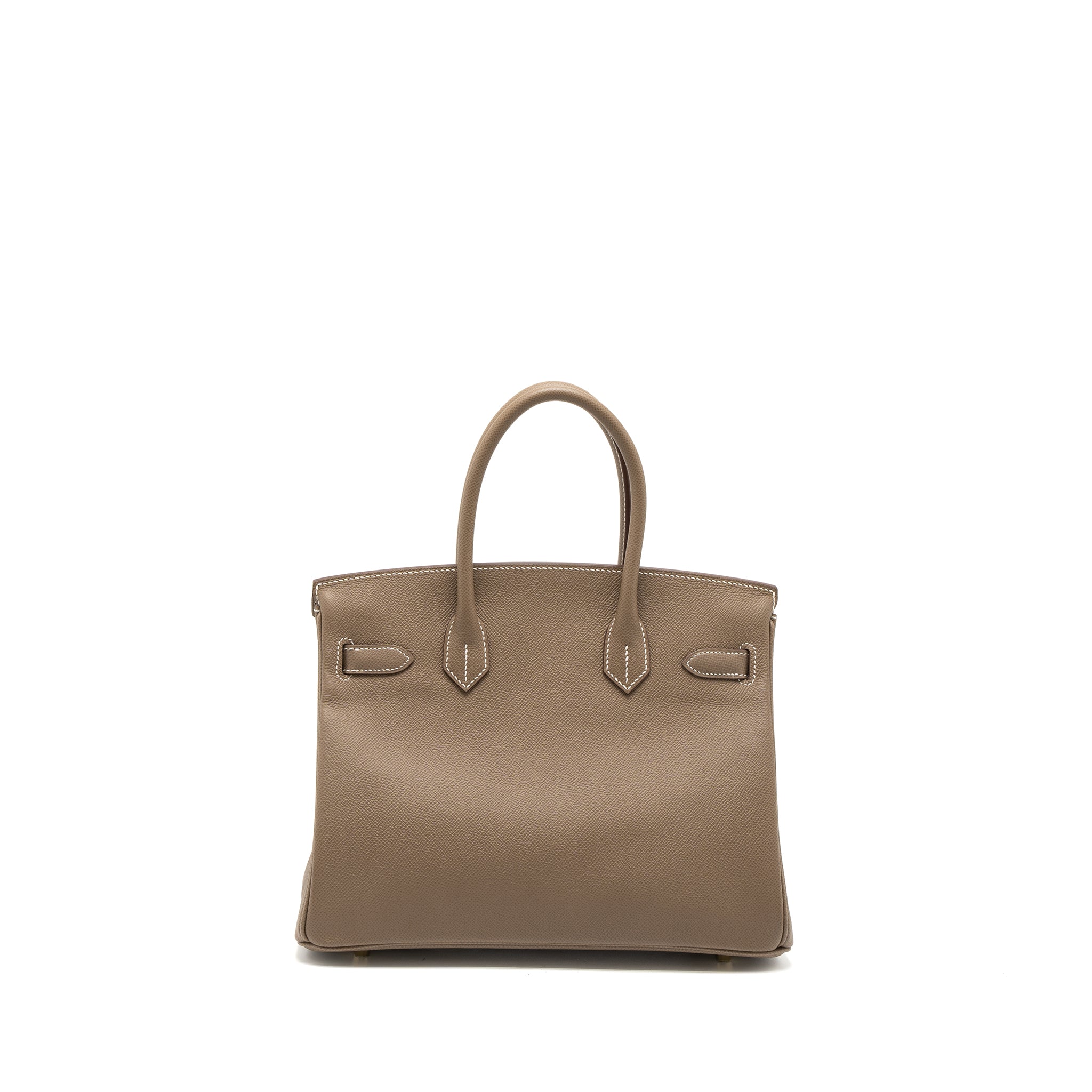 HERMES BIRKIN 30 EPSOM ETOUPE GHW