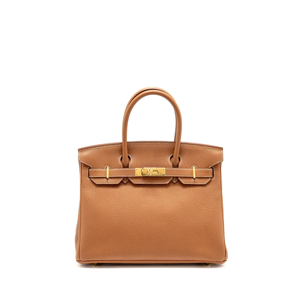 HERMES BIRKIN 30 TOGO GOLD GHW