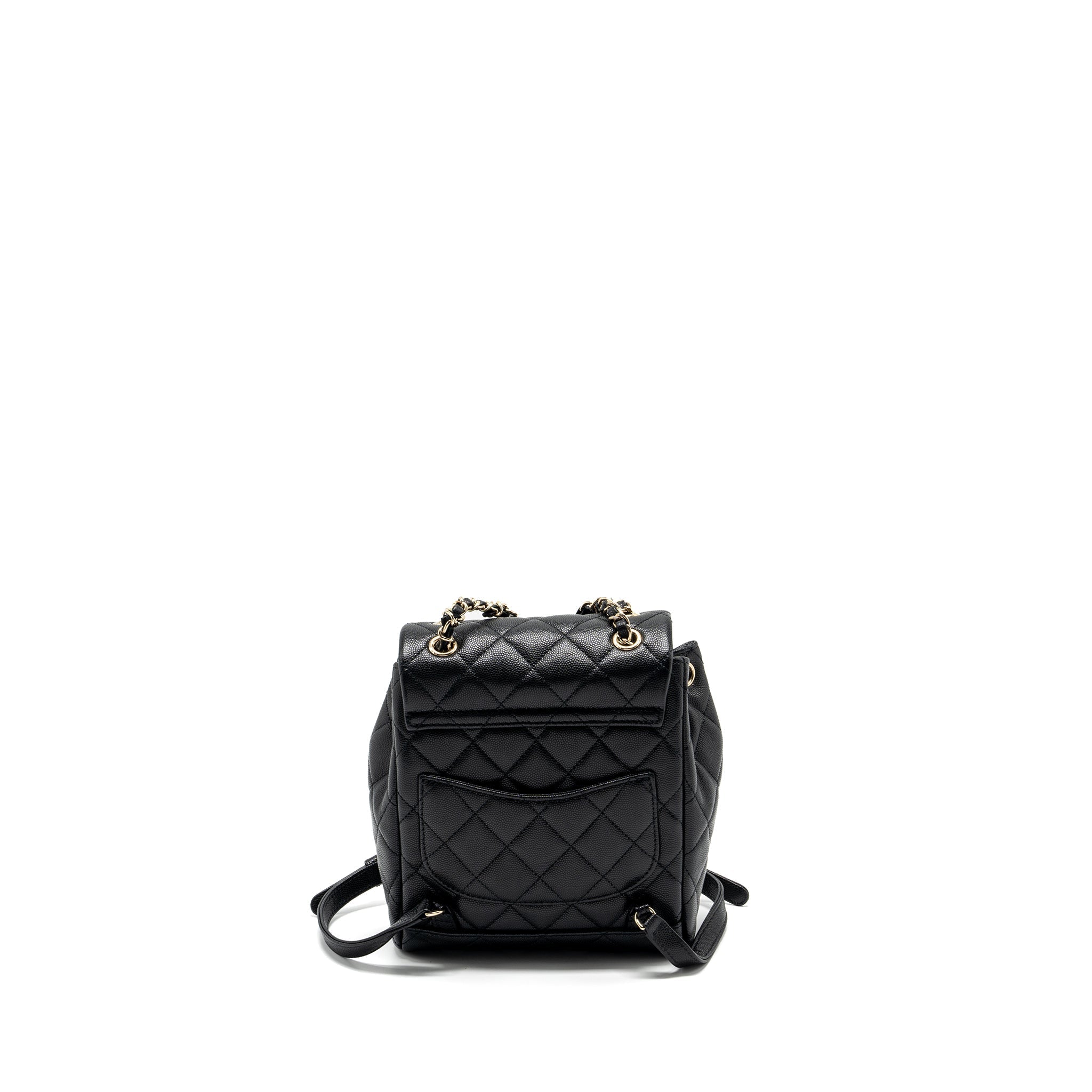 23S MINI BACKPACK CAVIAR BLACK LGHW (MICROCHIP)