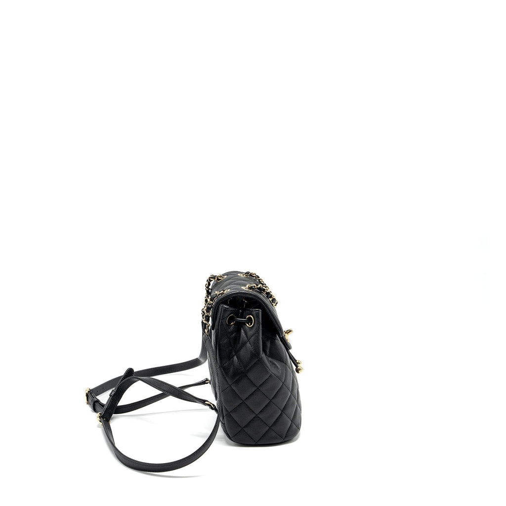23S MINI BACKPACK CAVIAR BLACK LGHW (MICROCHIP)