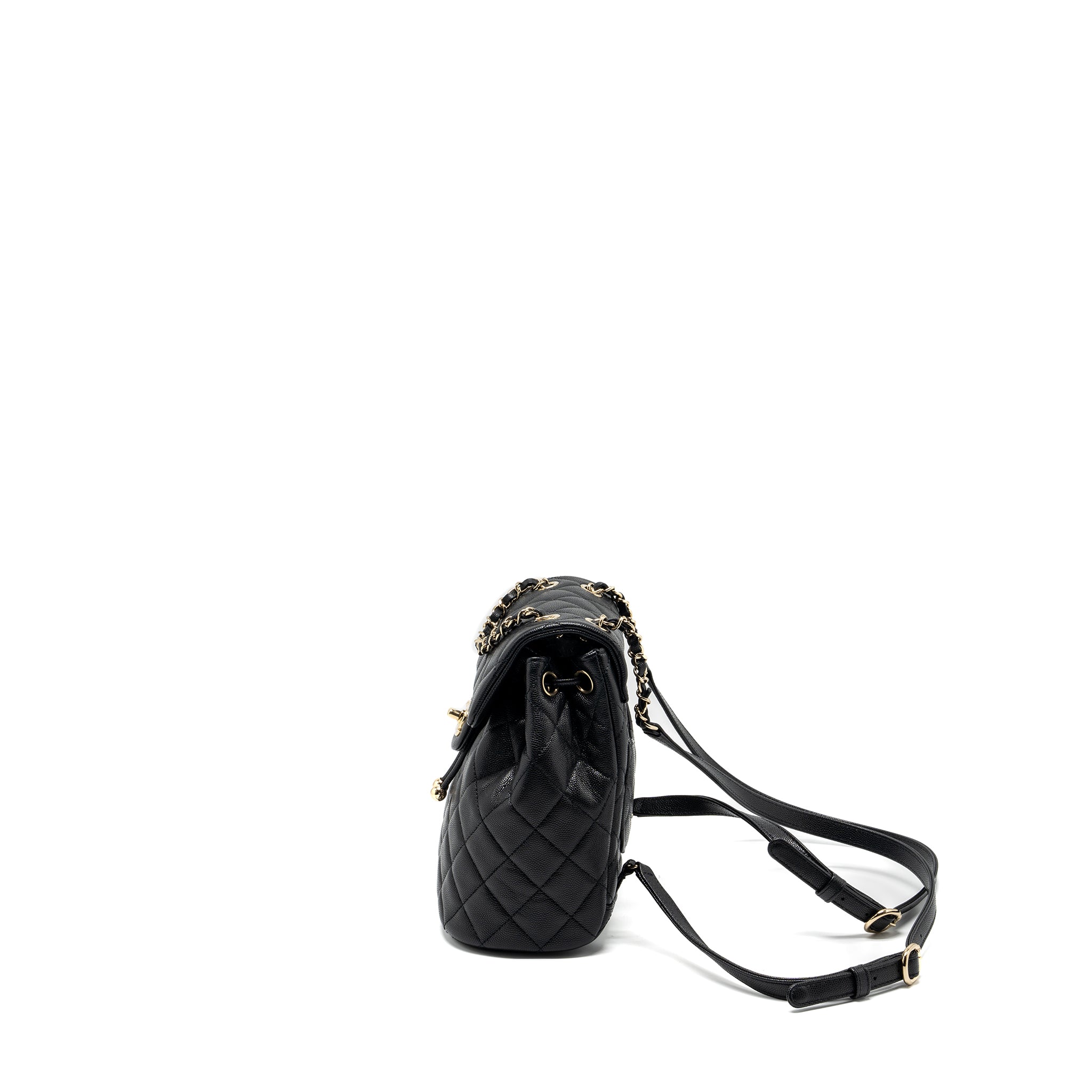23S MINI BACKPACK CAVIAR BLACK LGHW (MICROCHIP)