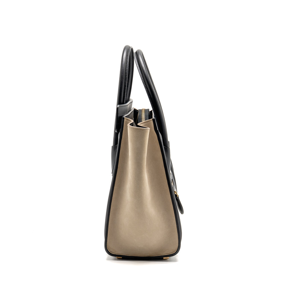 MICRO LUGGAGE BAG CALFSKIN WHITE/MULTICOLOUR GHW