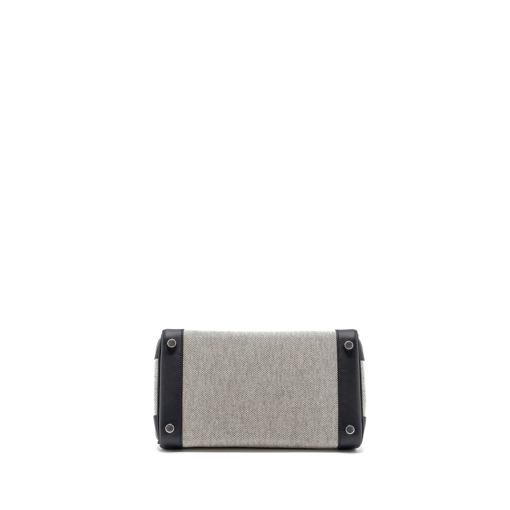 HERMES BIRKIN 25 TOILE SWIFT/CANVAS BLACK SHW