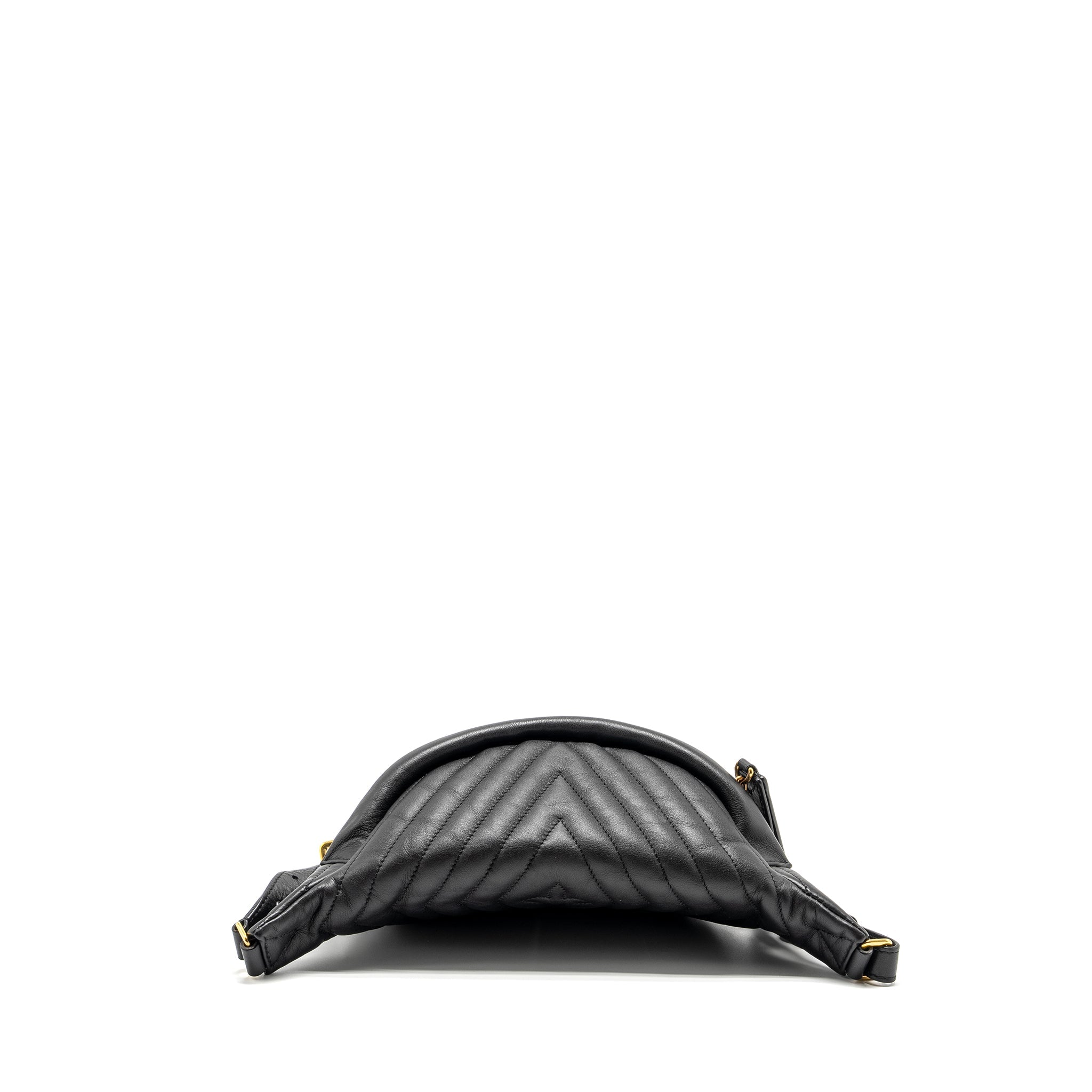 NEW WAVE BUMBAG CALFSKIN BLACK GHW