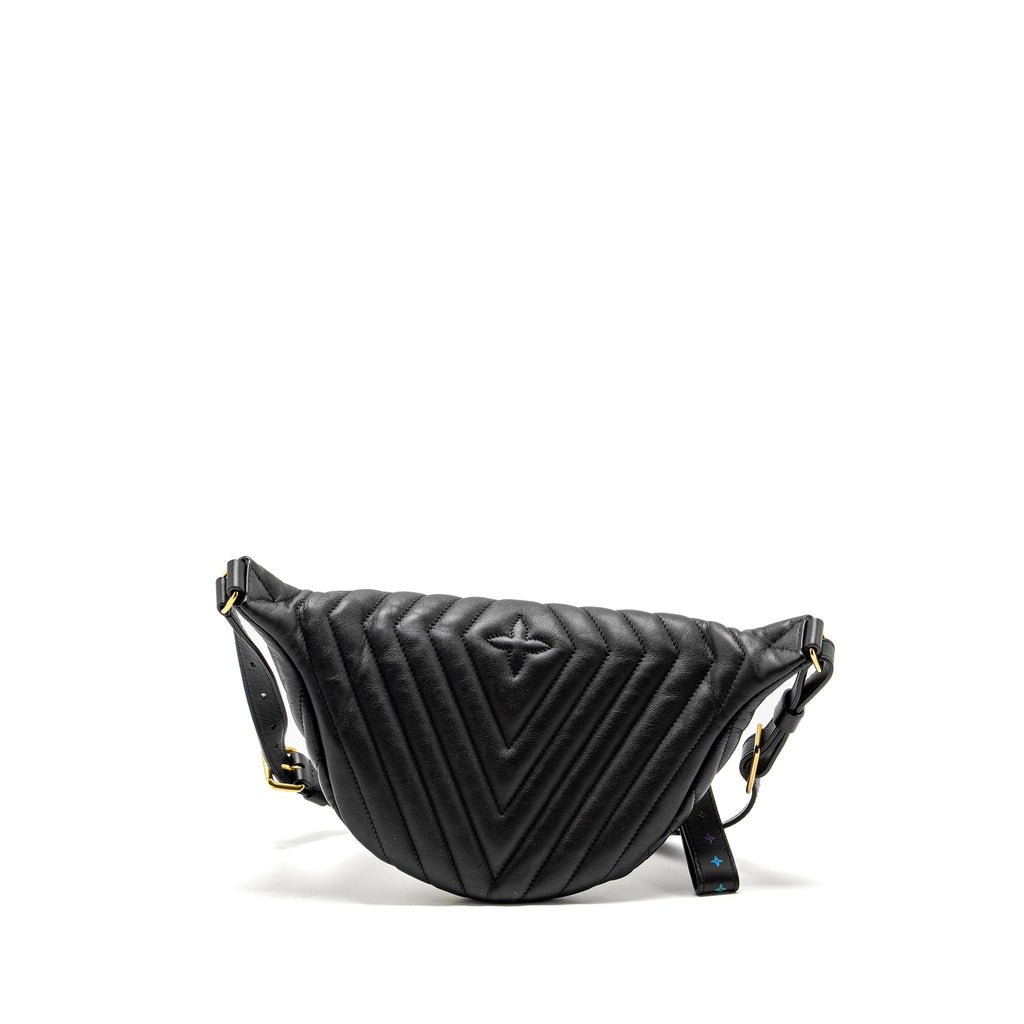 NEW WAVE BUMBAG CALFSKIN BLACK GHW