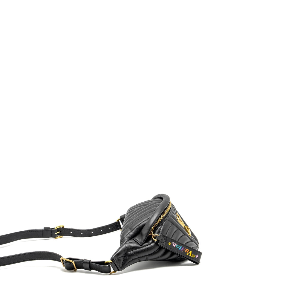 NEW WAVE BUMBAG CALFSKIN BLACK GHW